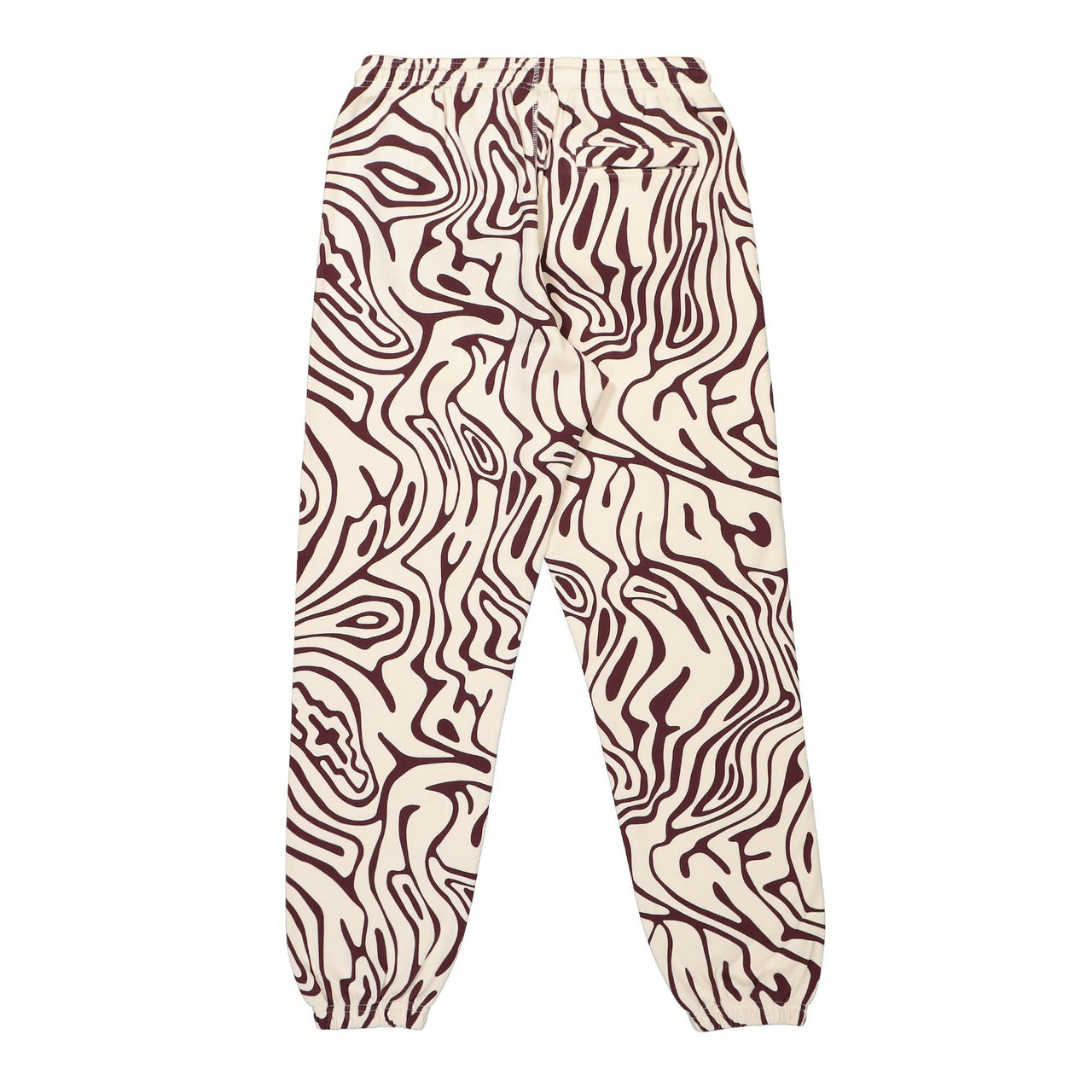 Marcelo Burlon - County of Milan AOP Fluid Relax Sweatpants Beige Detail view 1 | Gate