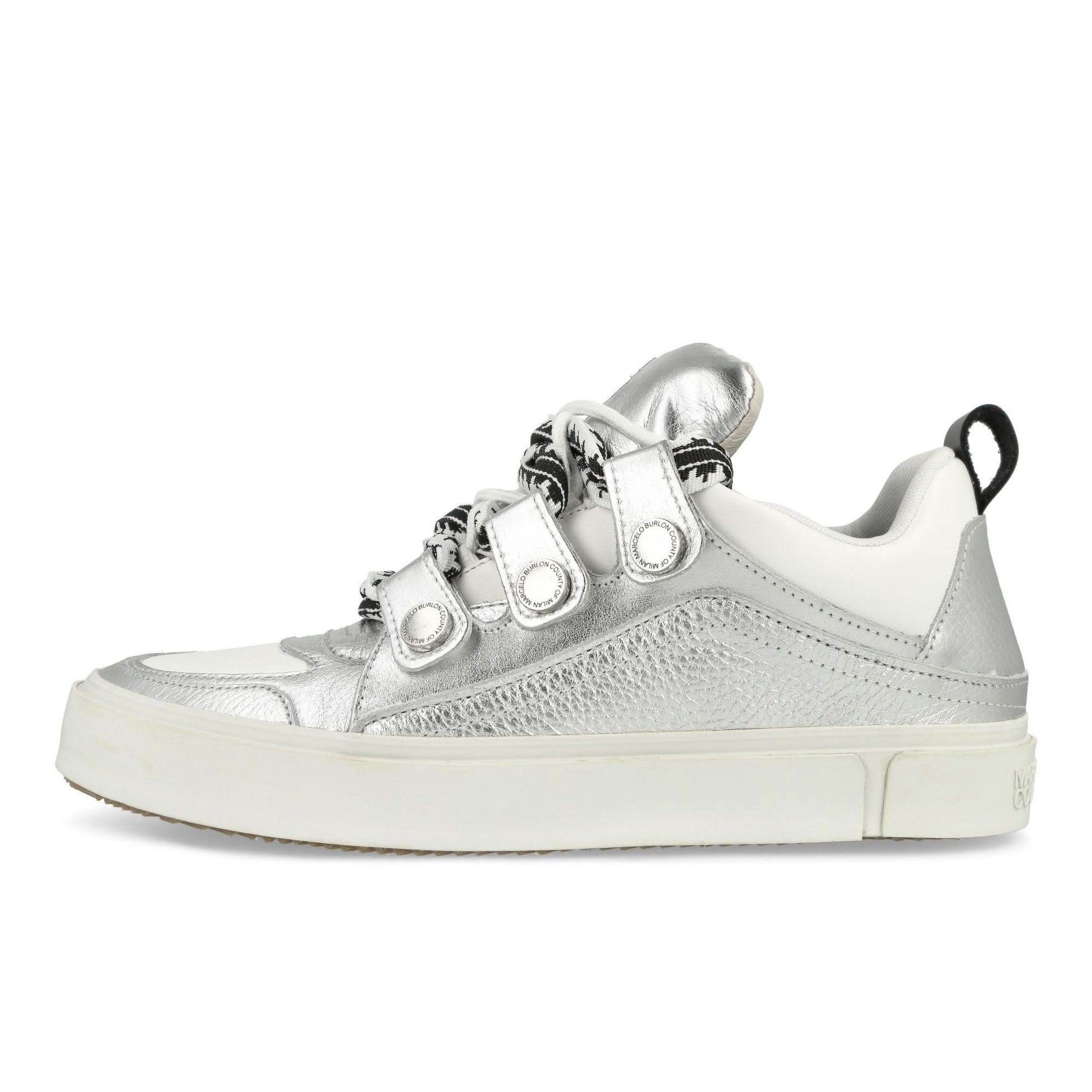 Marcelo Burlon - County of Milan Ticinella Sneaker White Sneaker Detail view 1 | Gate