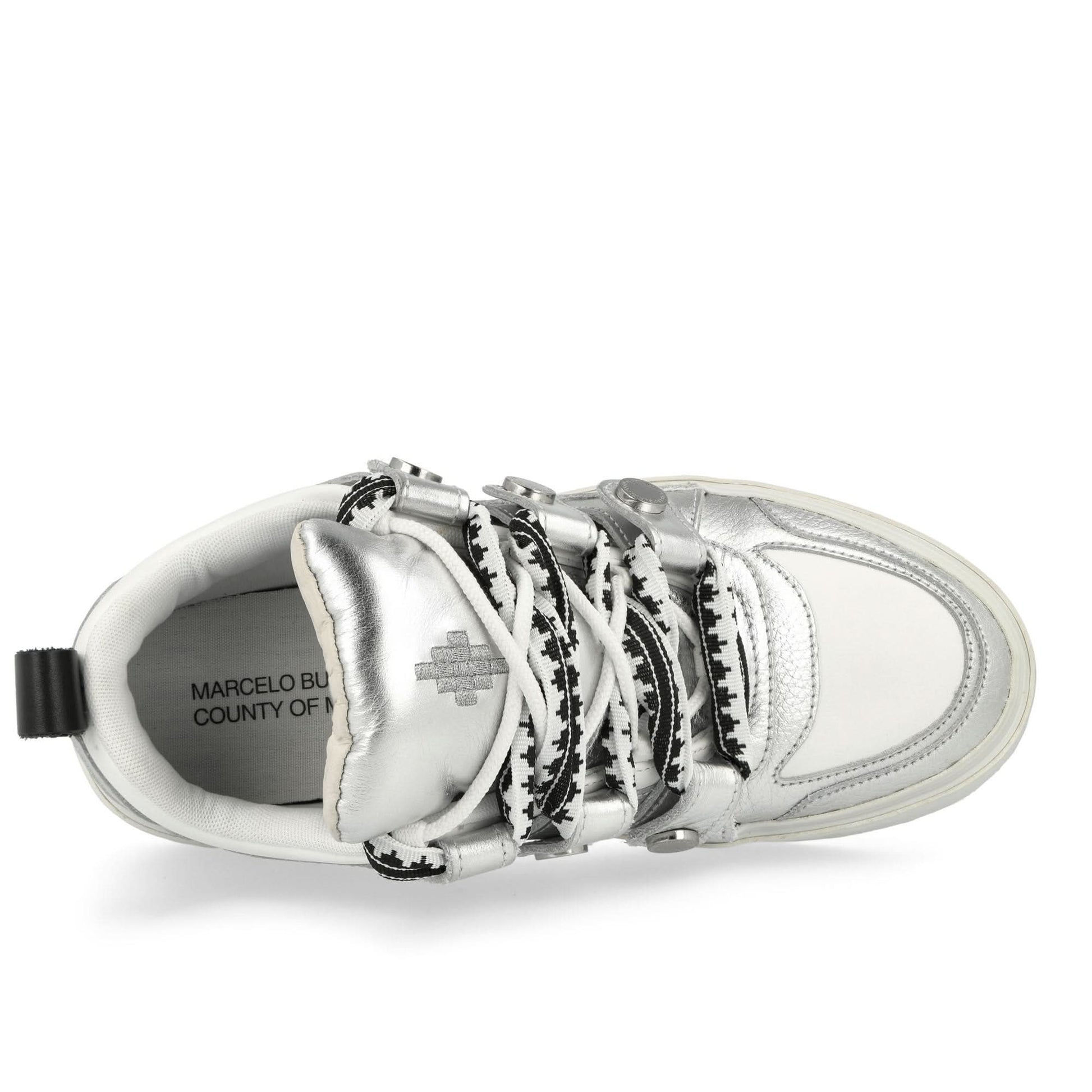 Marcelo Burlon - County of Milan Ticinella Sneaker White Sneaker Detail view 5 | Gate
