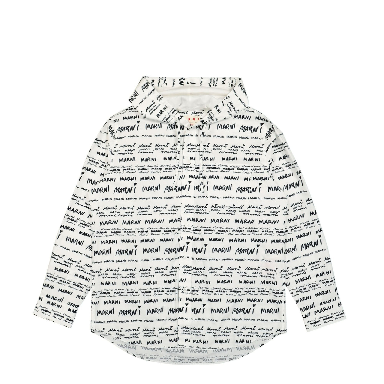Marni Megamarni Popeline Shirt White Detail view 1 | Gate