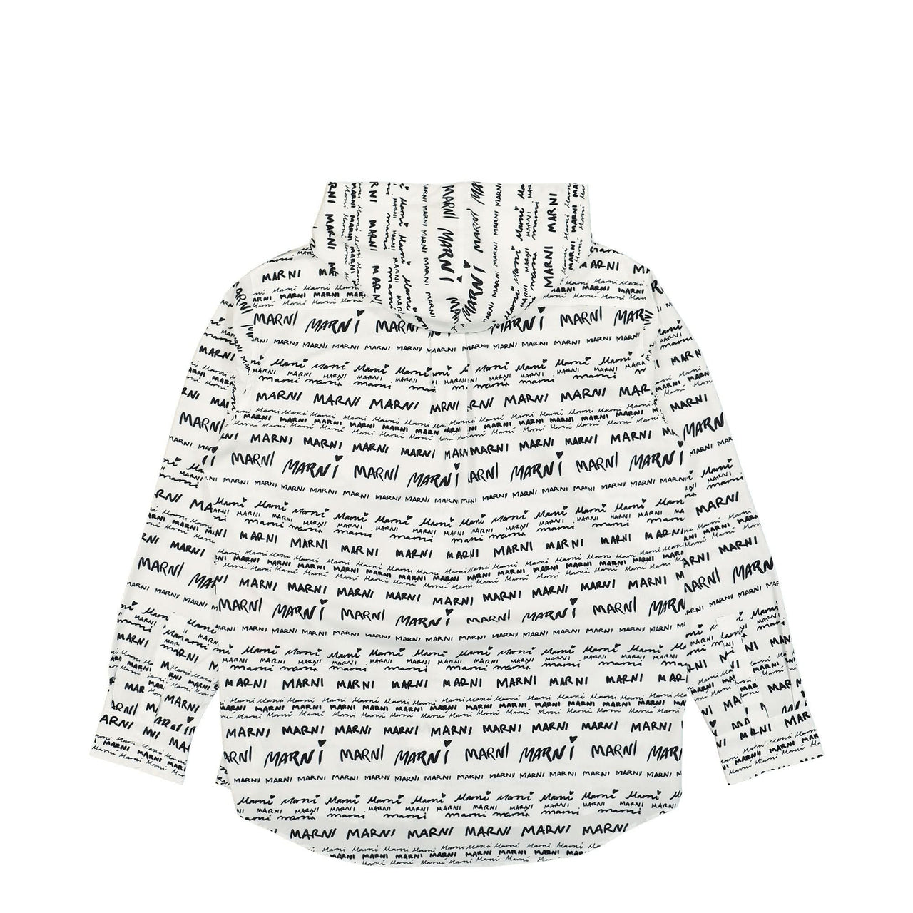 Marni Megamarni Popeline Shirt White Detail view 1 | Gate