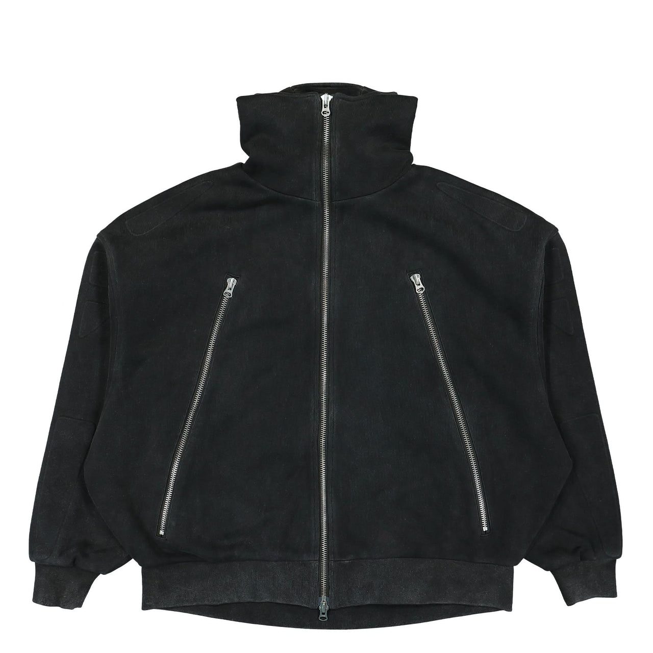 GATE Scuba Zip Hoodie Black Detail view 1 | Gate