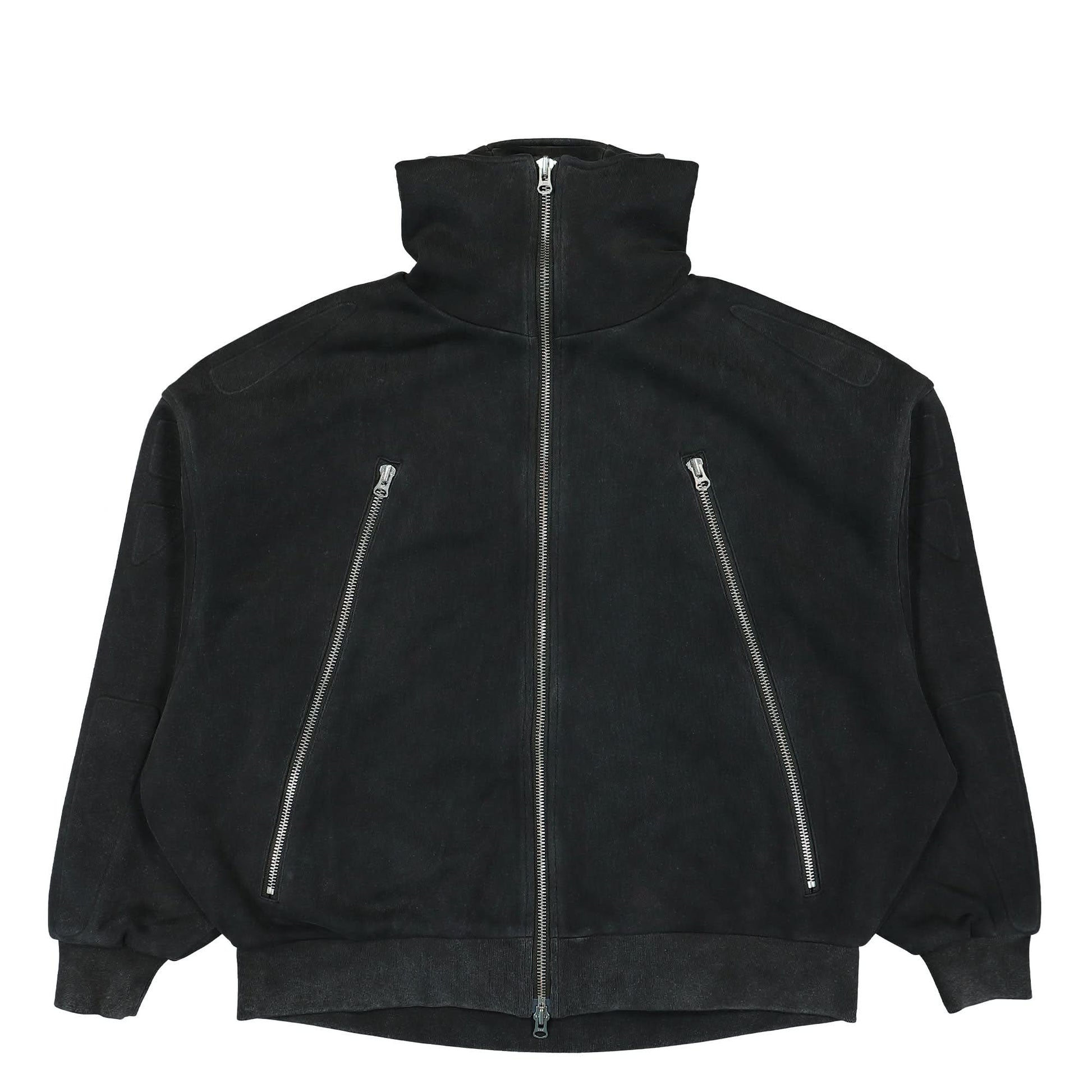 GATE Scuba Zip Hoodie Black Detail view 1 | Gate