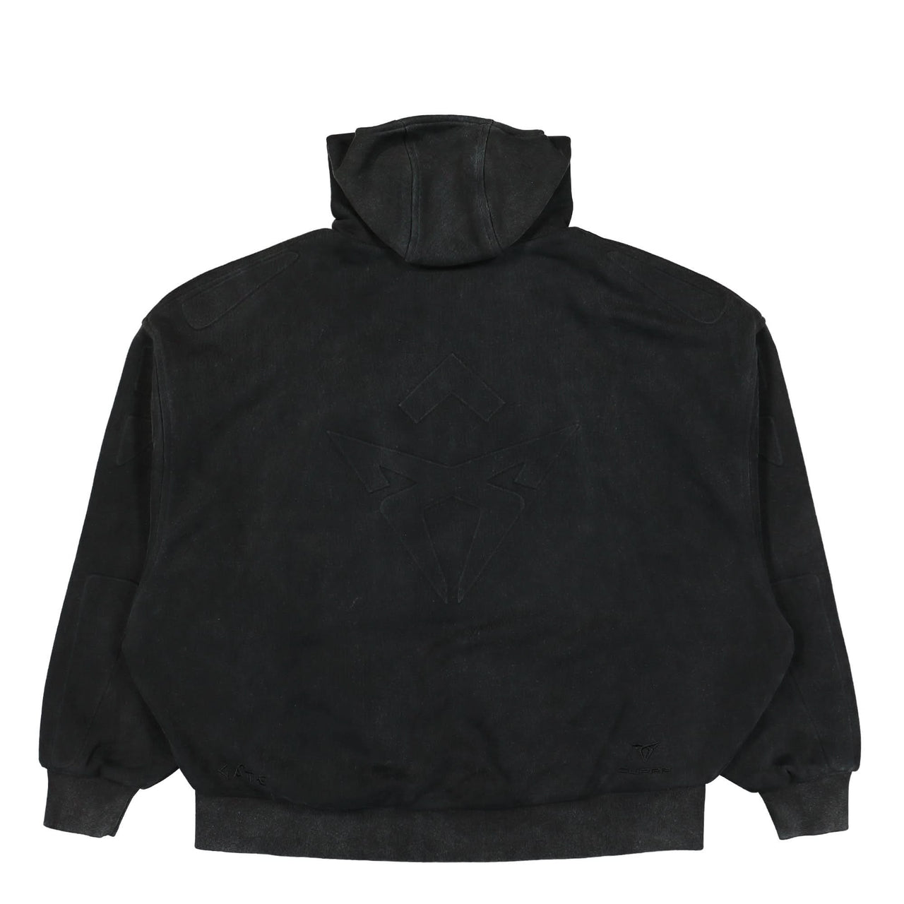 GATE Scuba Zip Hoodie Black Detail view 1 | Gate