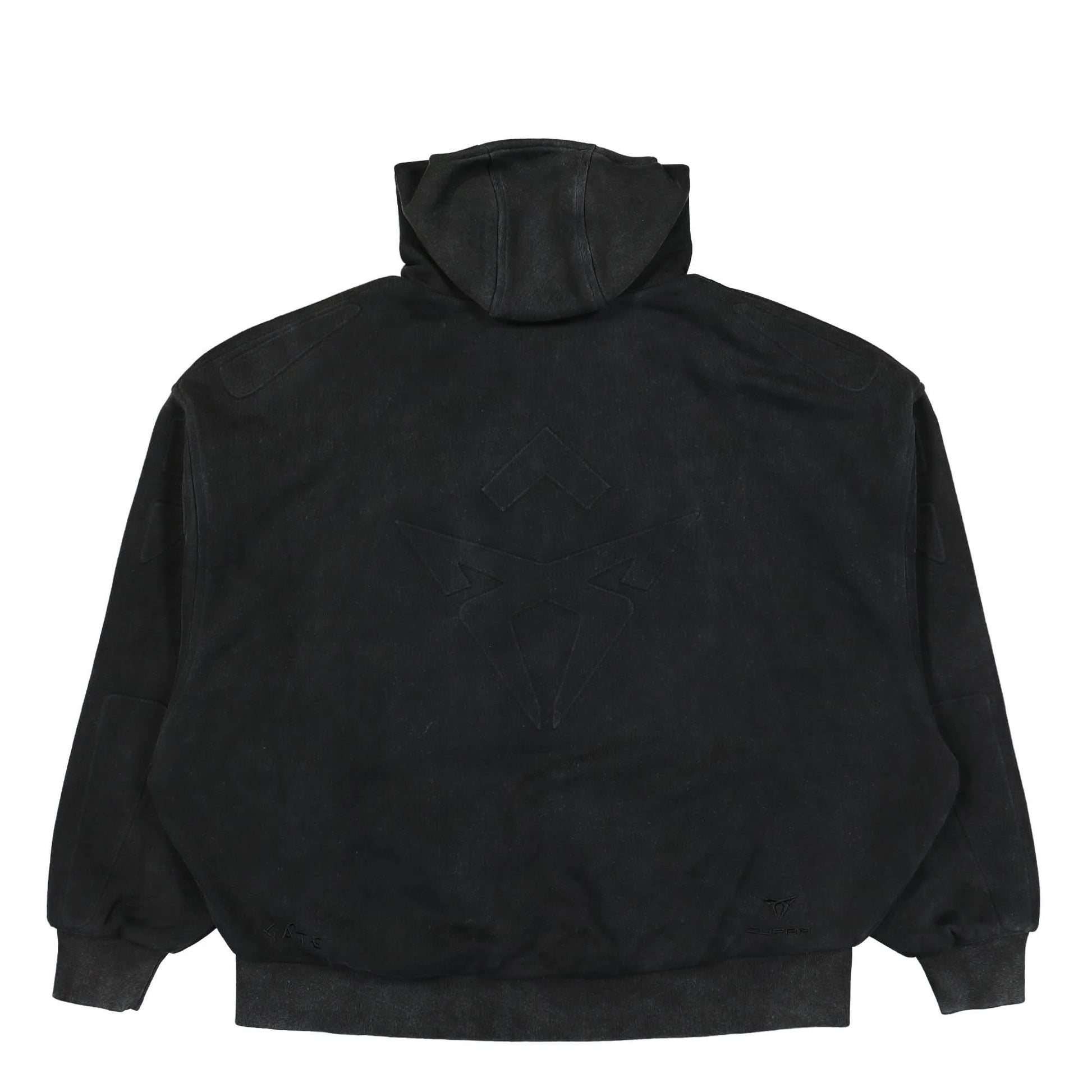 GATE Scuba Zip Hoodie Black Detail view 2 | Gate