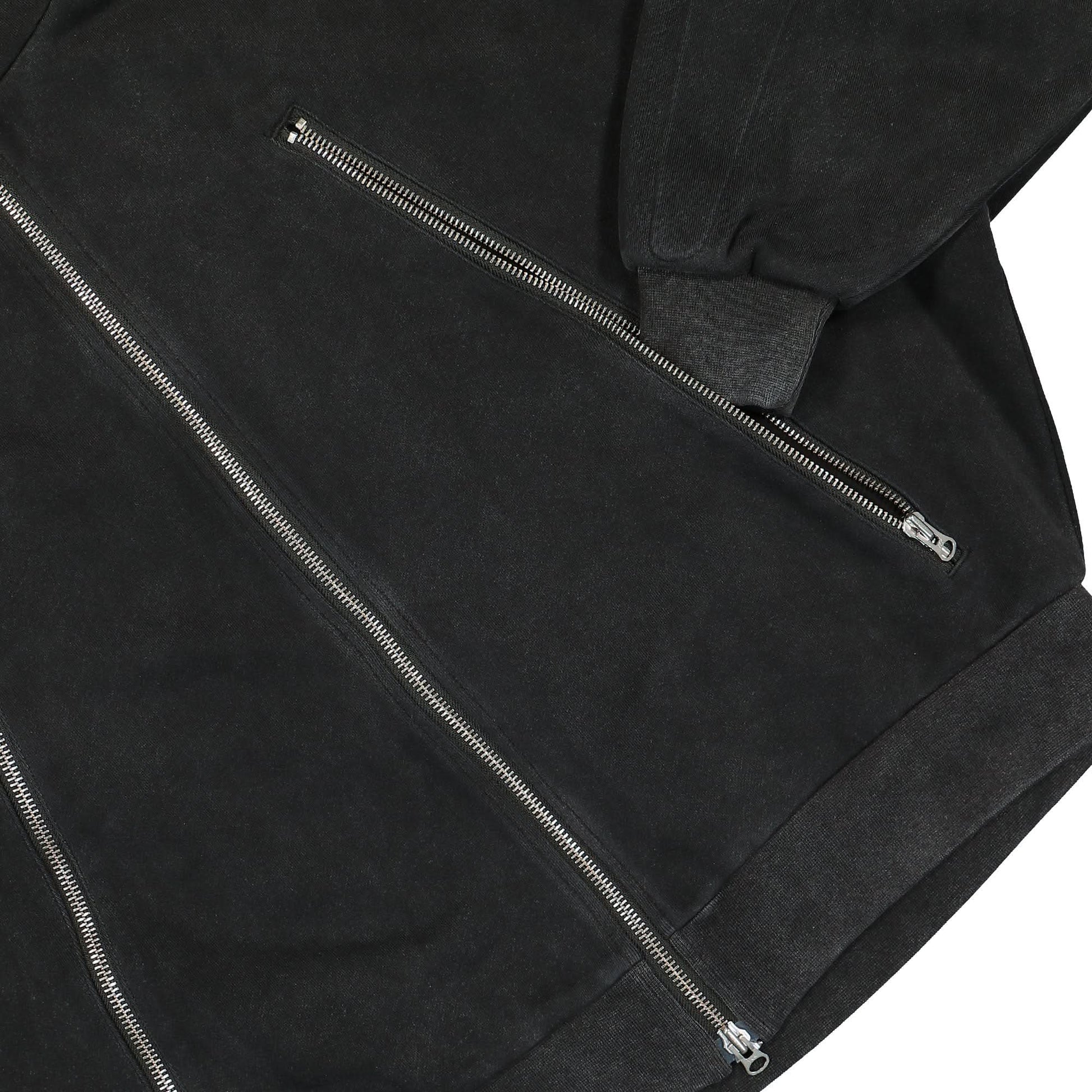 GATE Scuba Zip Hoodie Black Detail view 5 | Gate