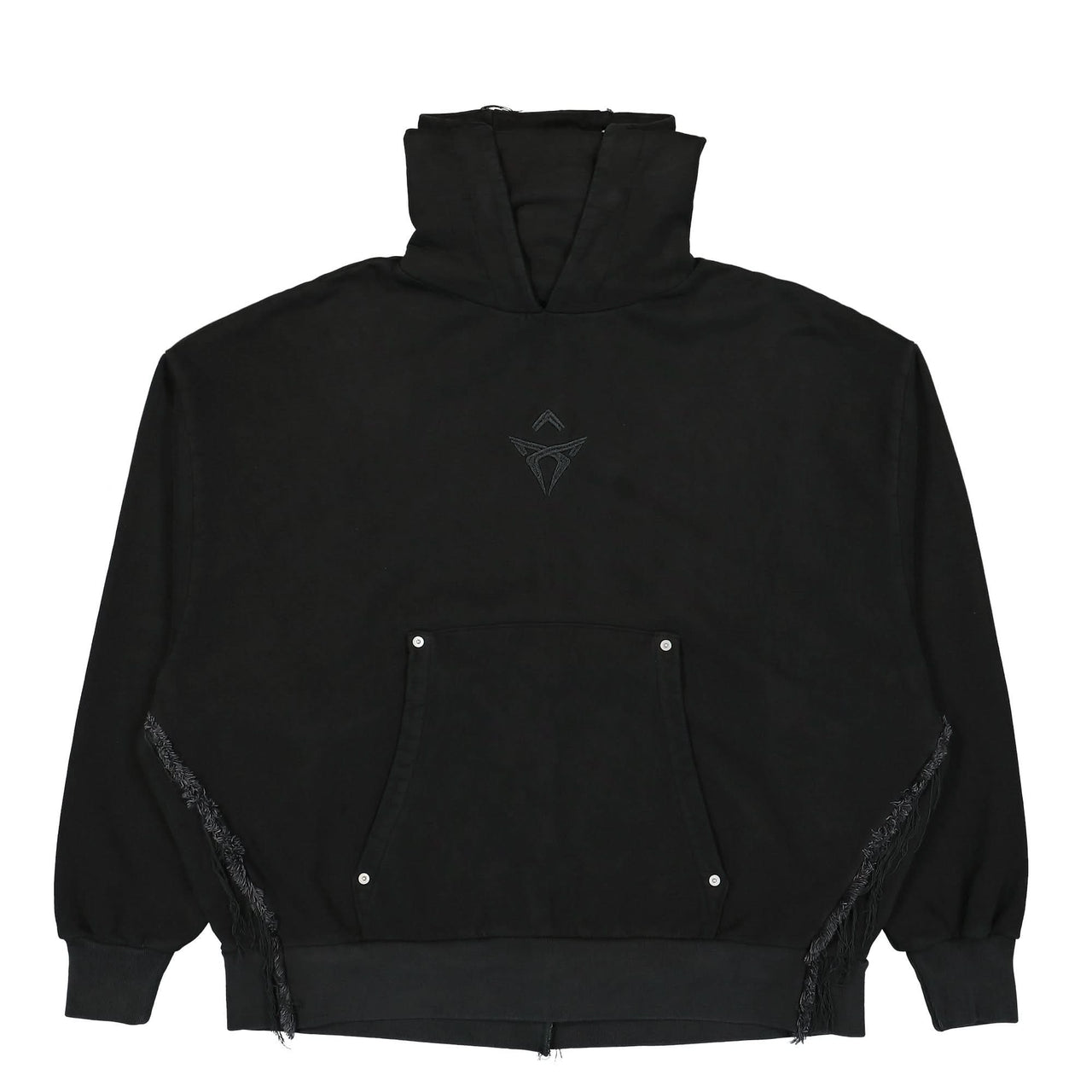 GATE Masked Hoodie Black Detail view 1 | Gate