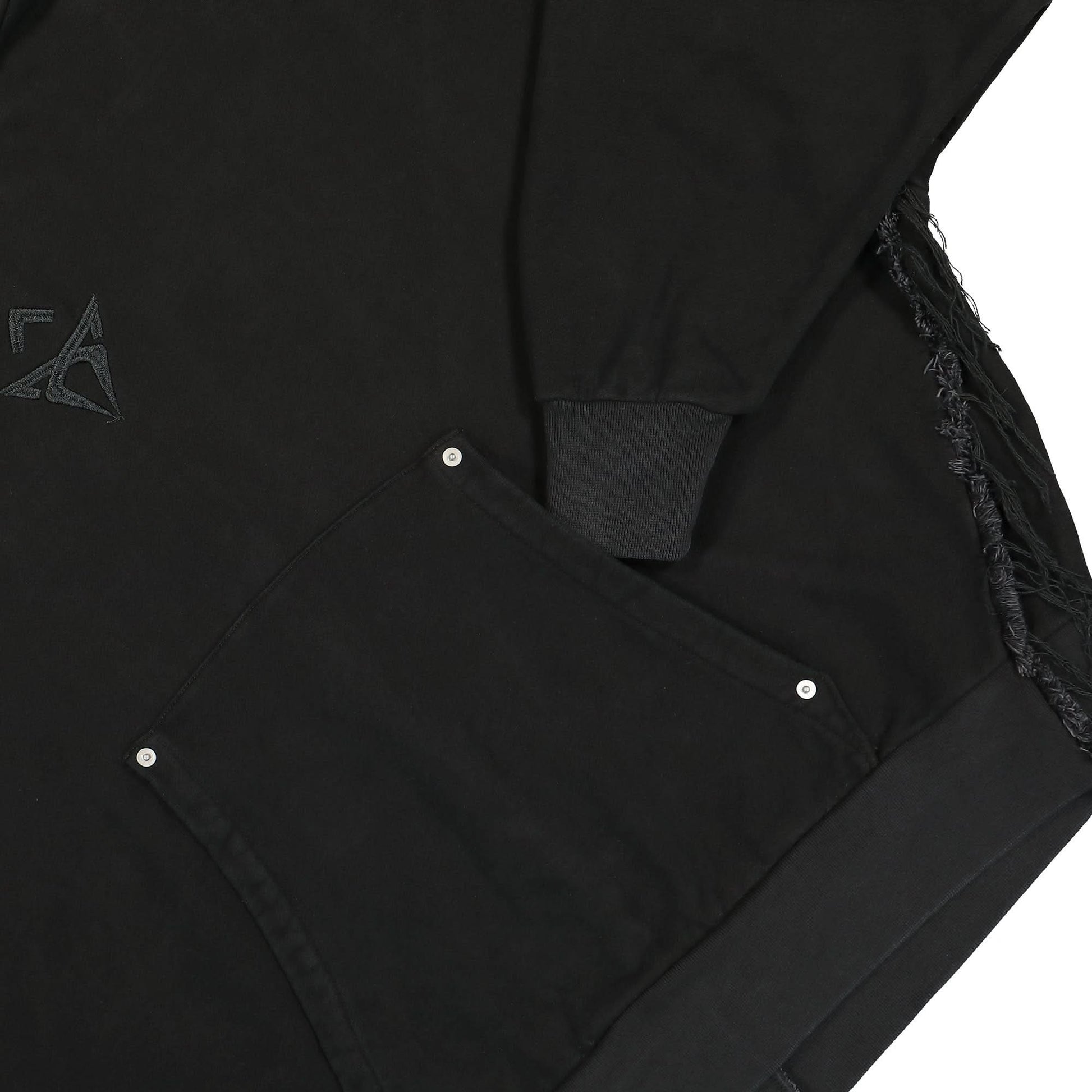 GATE Masked Hoodie Black Detail view 4 | Gate