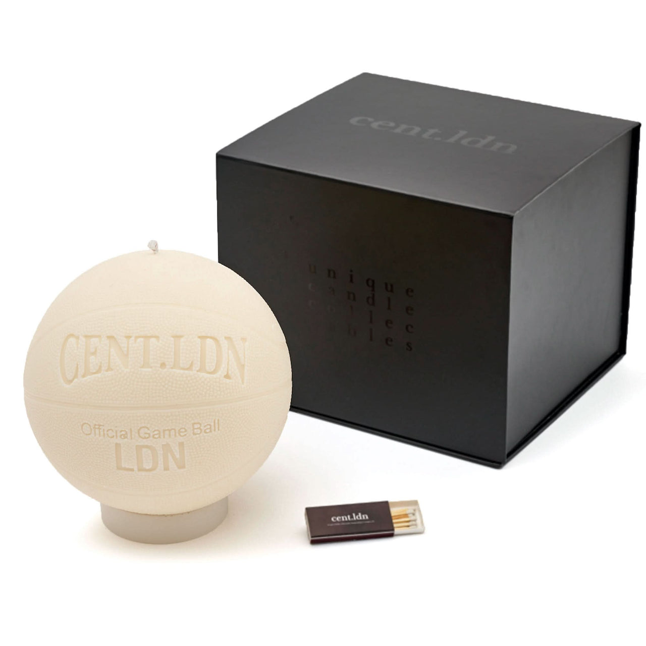 cent.ldn Basketball 2.0 Candle Beige Detail view 1 | Gate