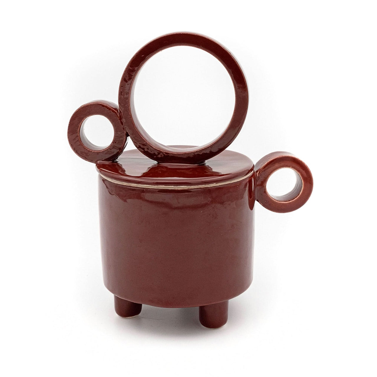 C'era Terra Cup Candle Brown Detail view 1 | Gate