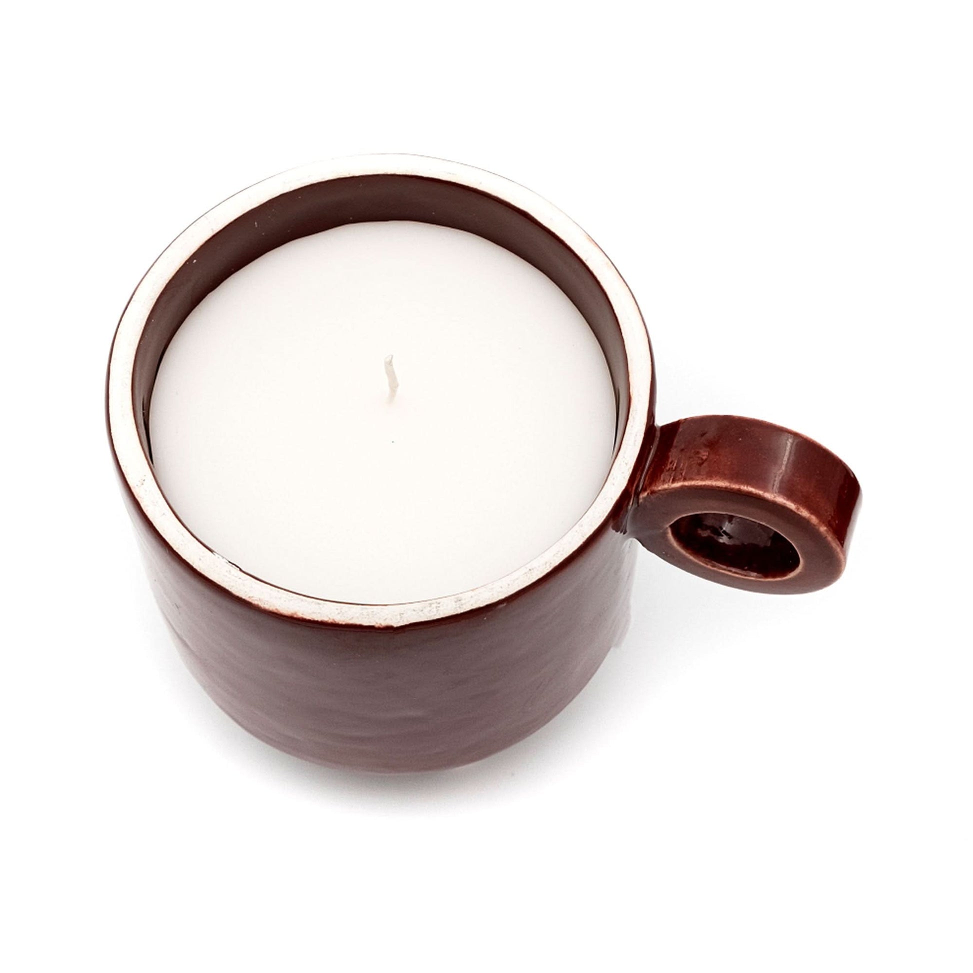 C'era Terra Cup Candle Brown Detail view 4 | Gate