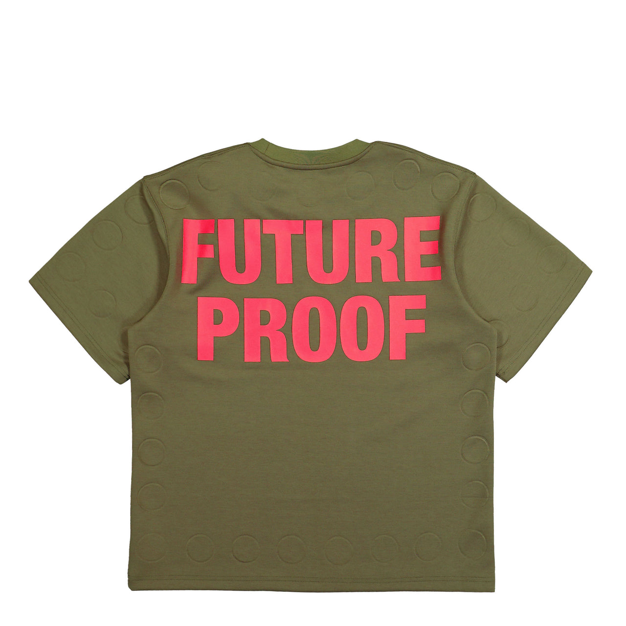 Walter Van Beirendonck Oversized Boxy Tee Olive Detail view 1 | Gate