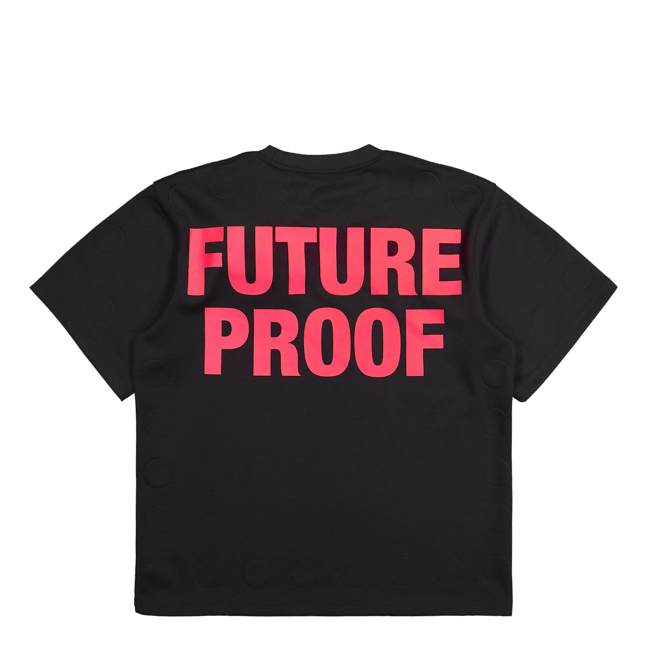 Walter Van Beirendonck Oversized Boxy Tee Black Detail view 1 | Gate
