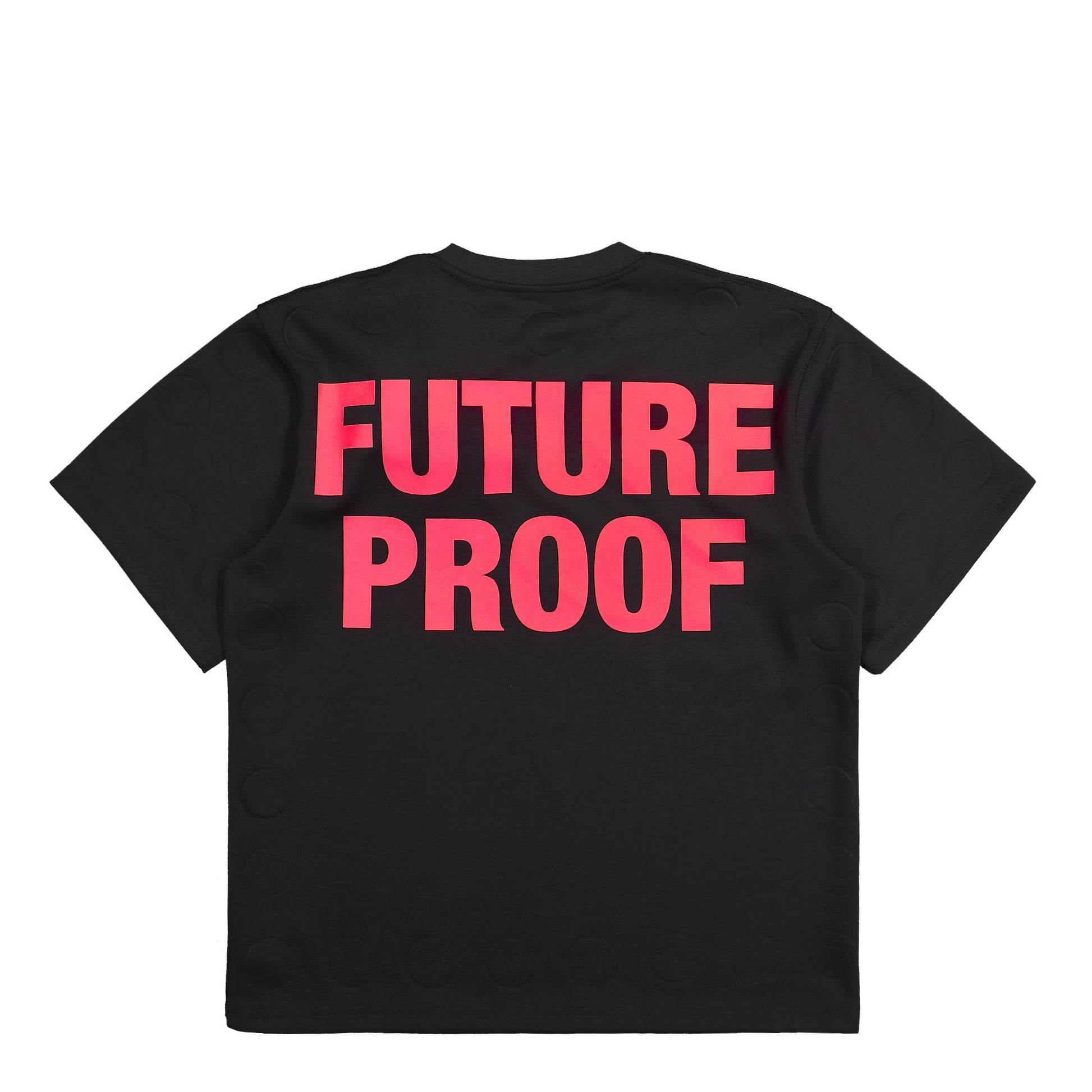 Walter Van Beirendonck Oversized Boxy Tee Black Detail view 2 | Gate