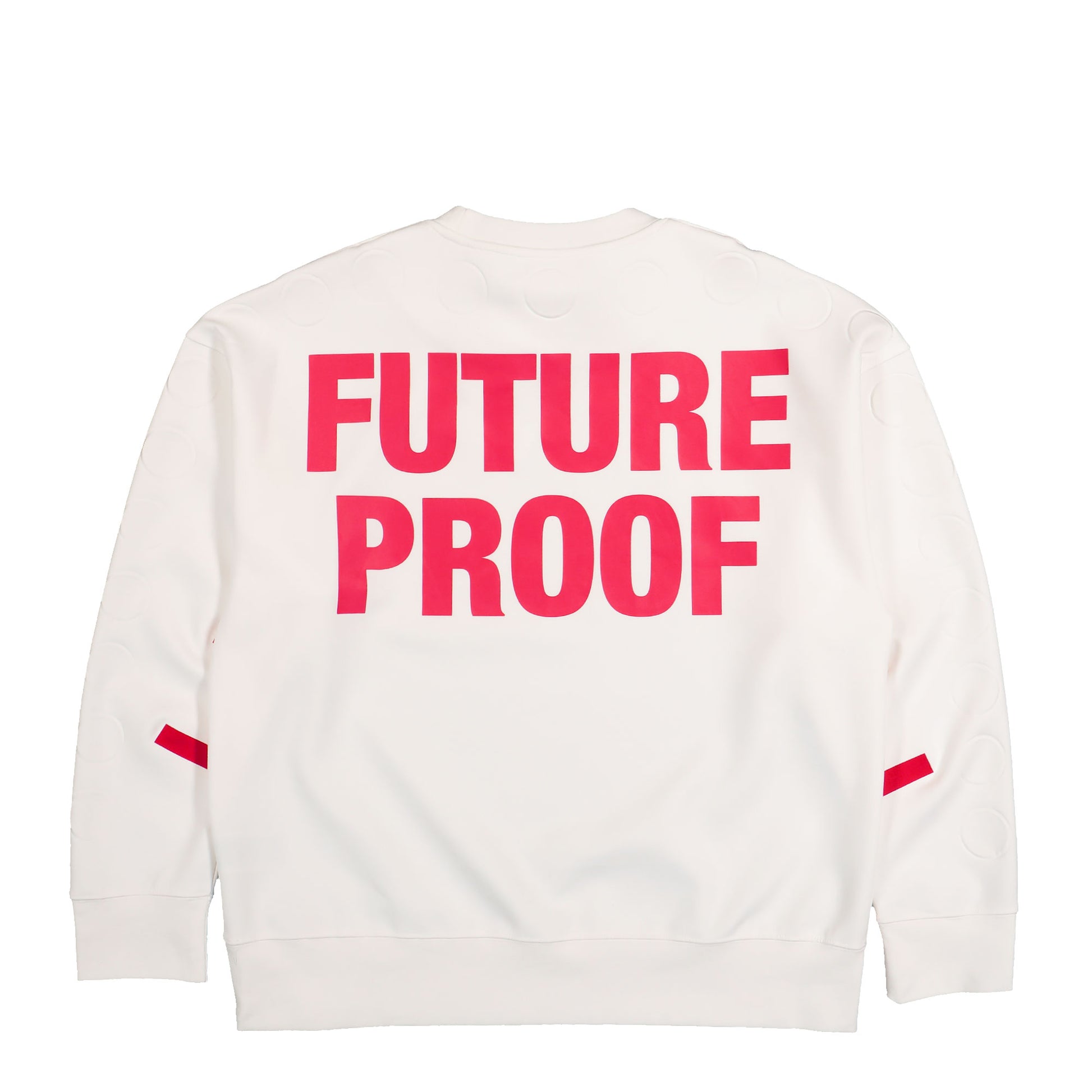 Walter Van Beirendonck Oversized Sweat LS White Detail view 2 | Gate