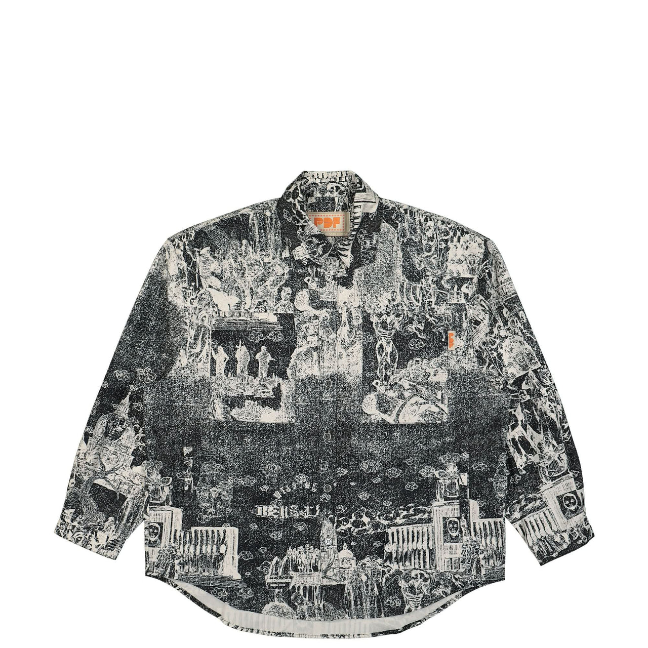 PDF AGW Shirt Black Detail view 1 | Gate