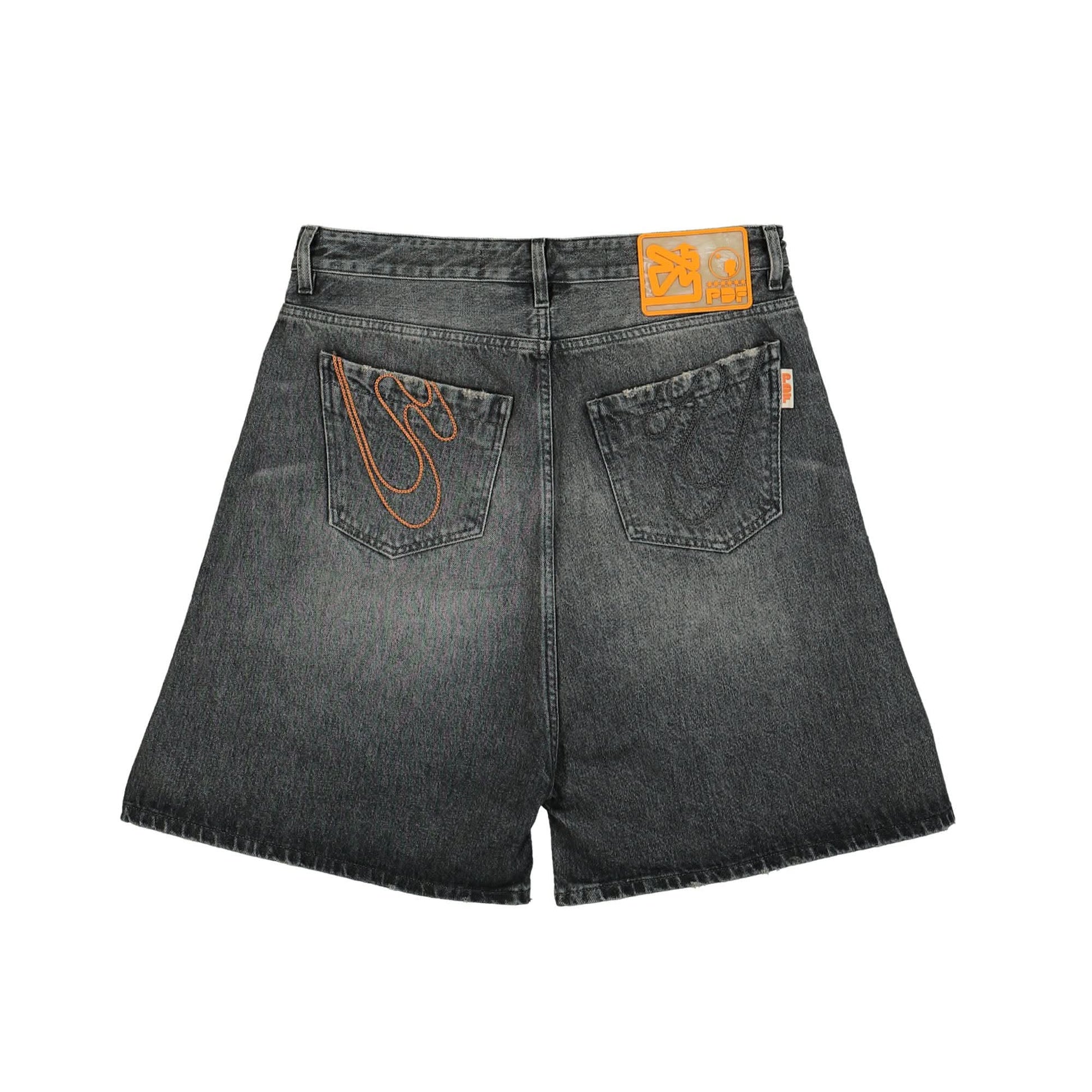 PDF Kilt Short Denim Black Detail view 2 | Gate