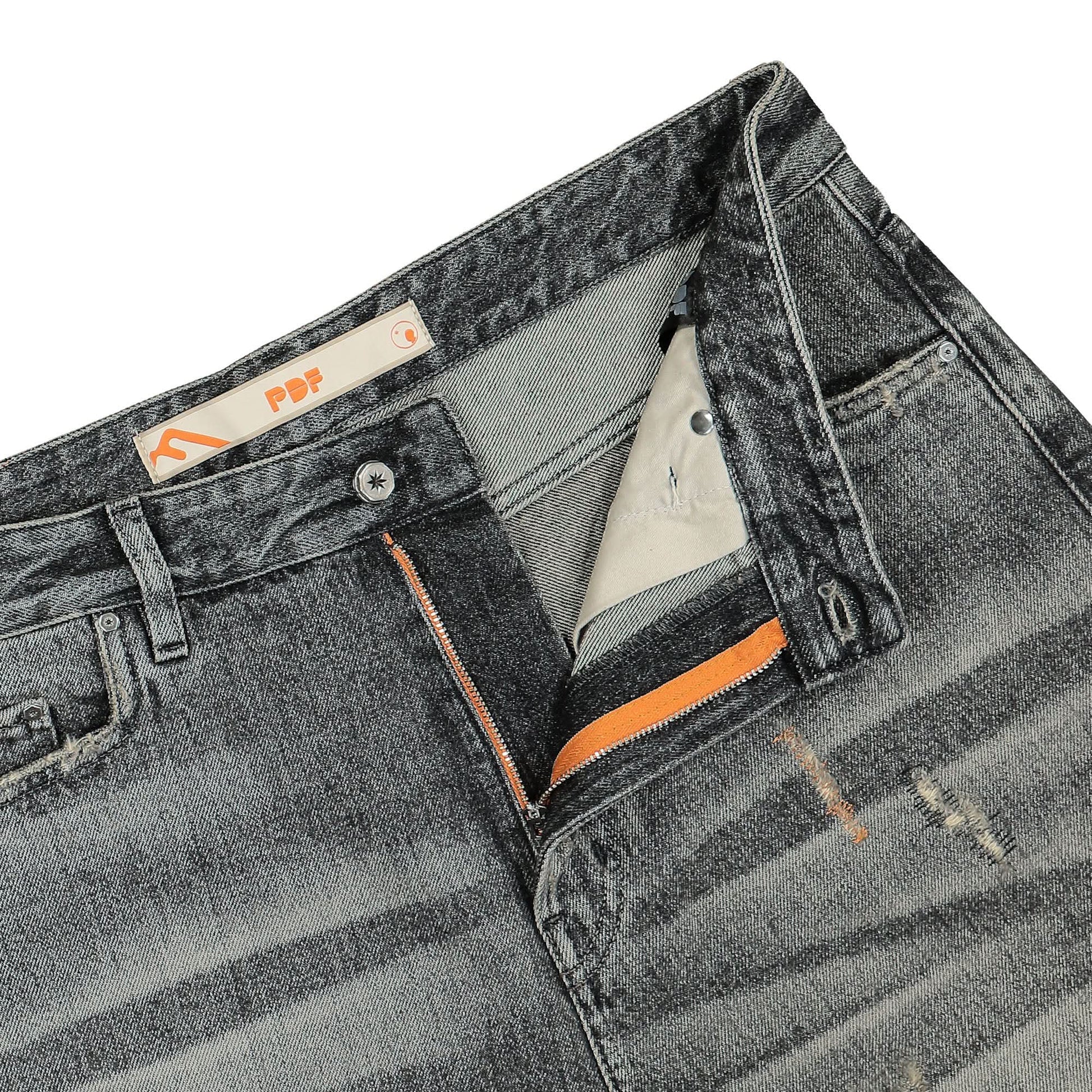 PDF Kilt Short Denim Black Detail view 4 | Gate