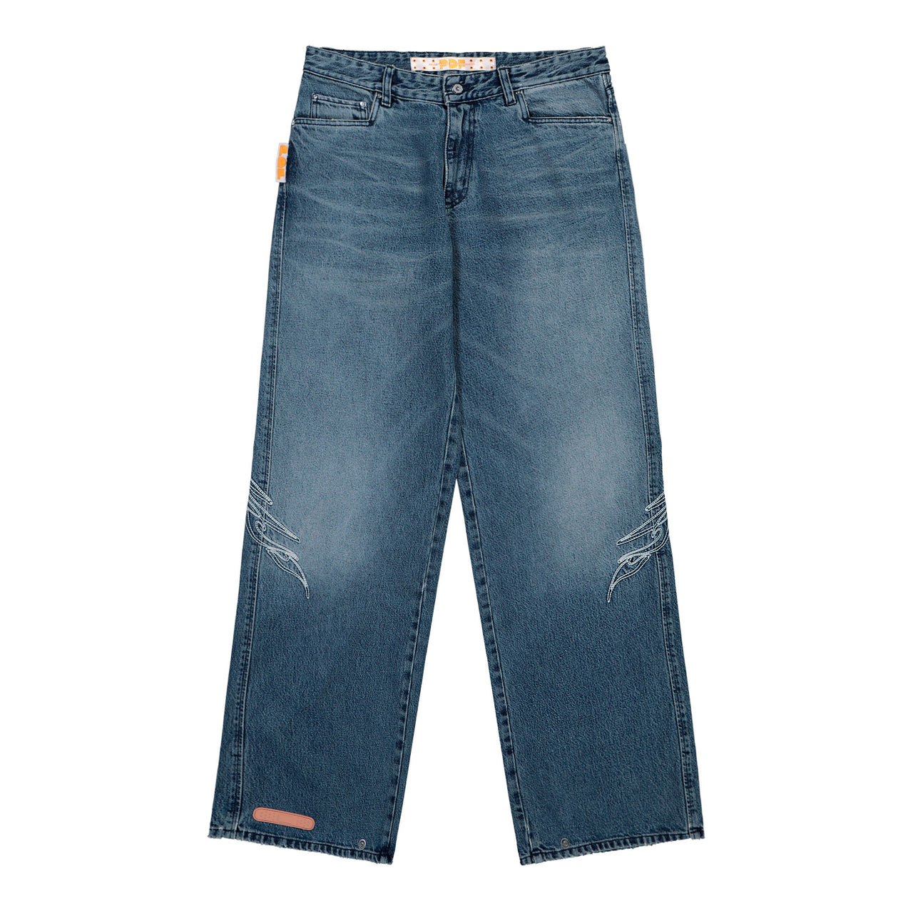 PDF Rich Kid Jeans Blue Wash Denim Pant DFM03032DF121WHBLU / Blue Wash | Overkill