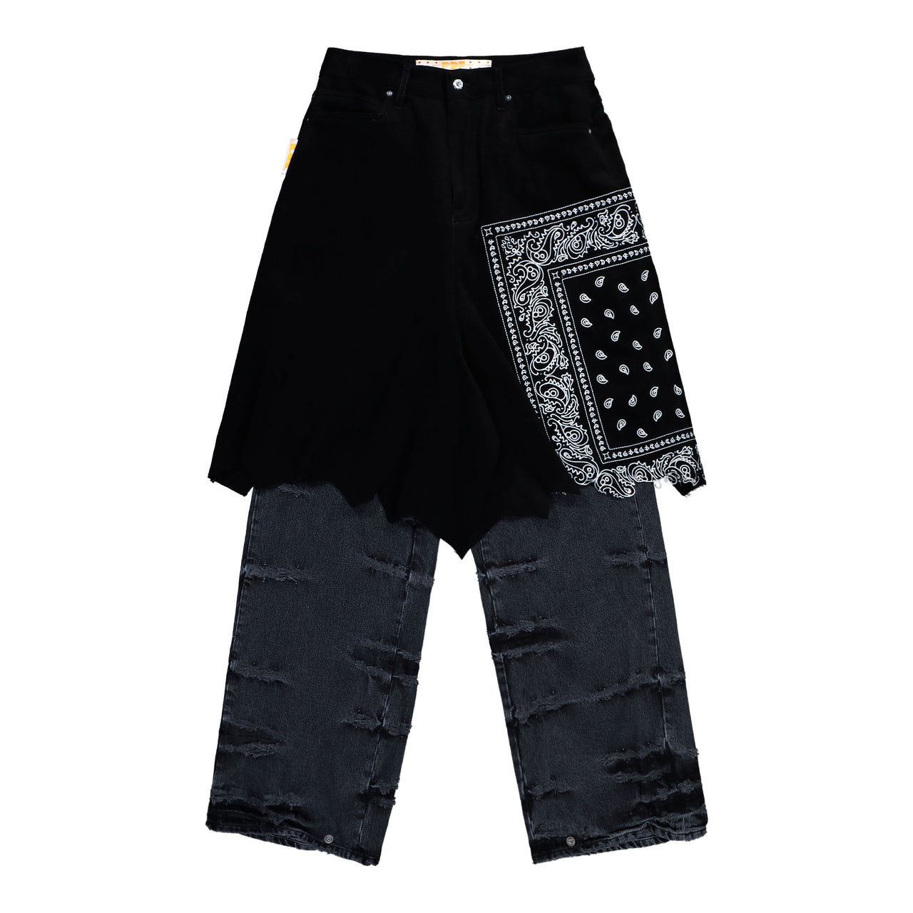 PDF Tokyo Calling Pants Black Wash Denim Pant DFM03033DF119WHBLK / Black Wash | Overkill