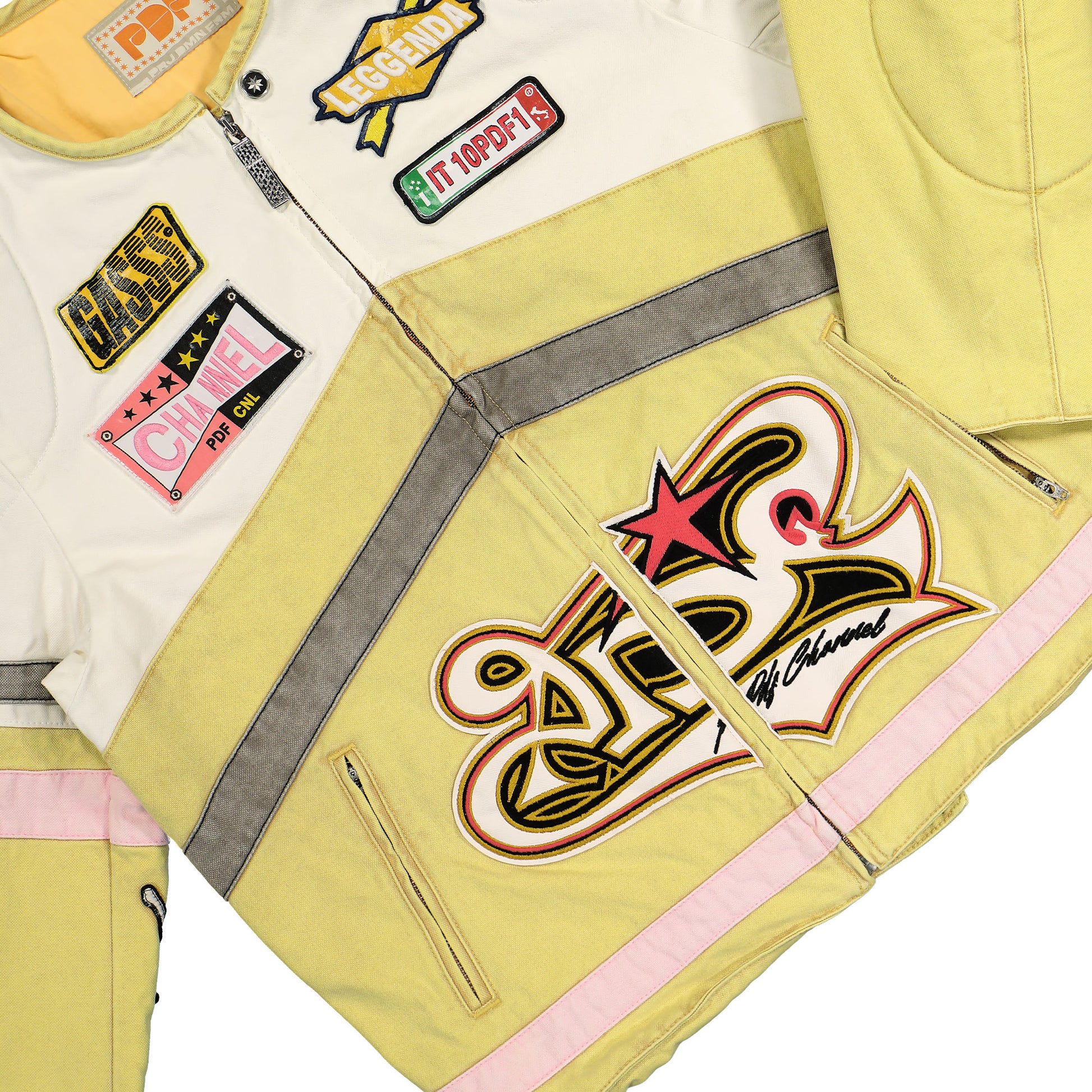 PDF Chopper Moto Jacket Multicolor Multicolor Detail view 5 | Gate