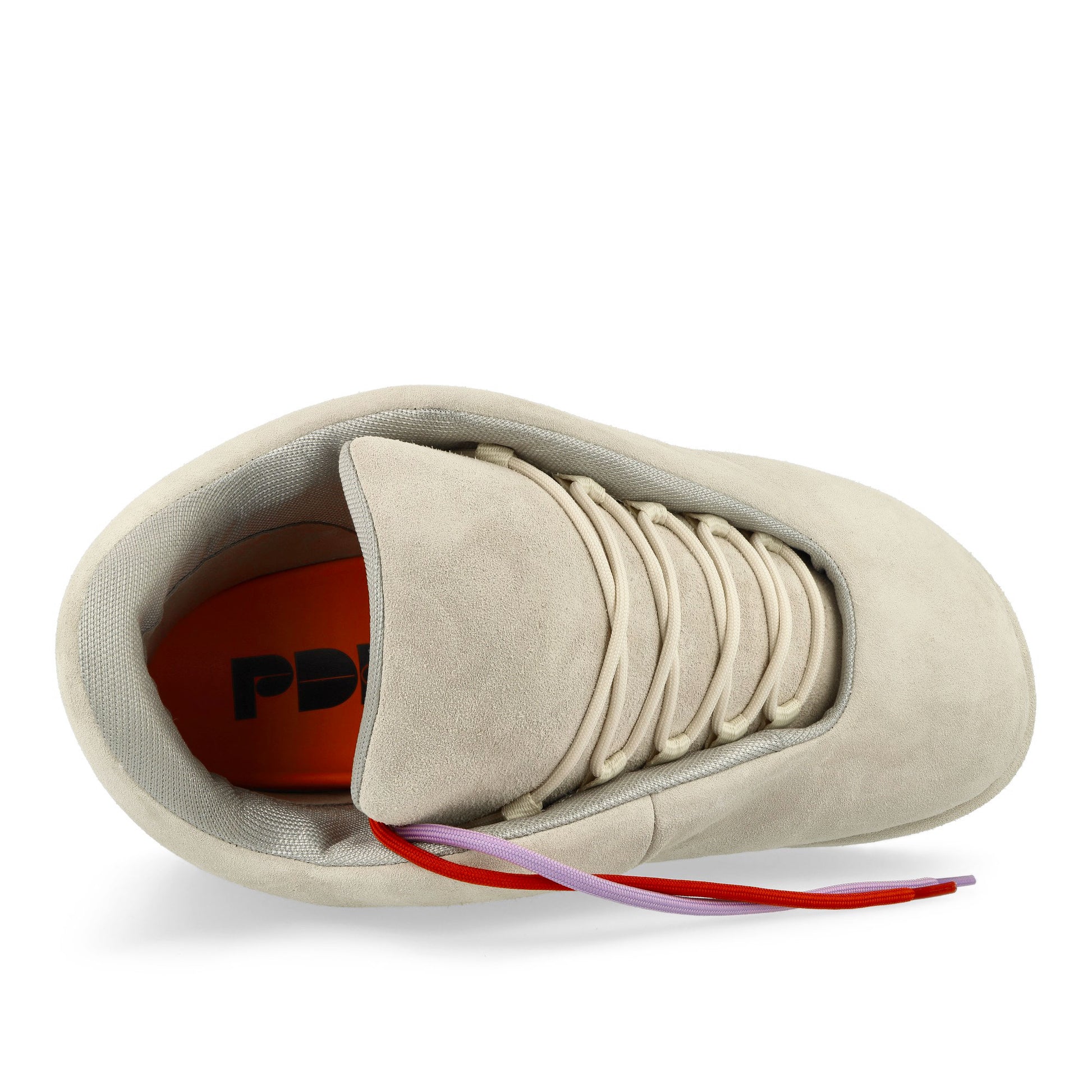 PDF Lace Up - Nuvola Mercury Nabuk Beige Sneaker Detail view 6 | Gate