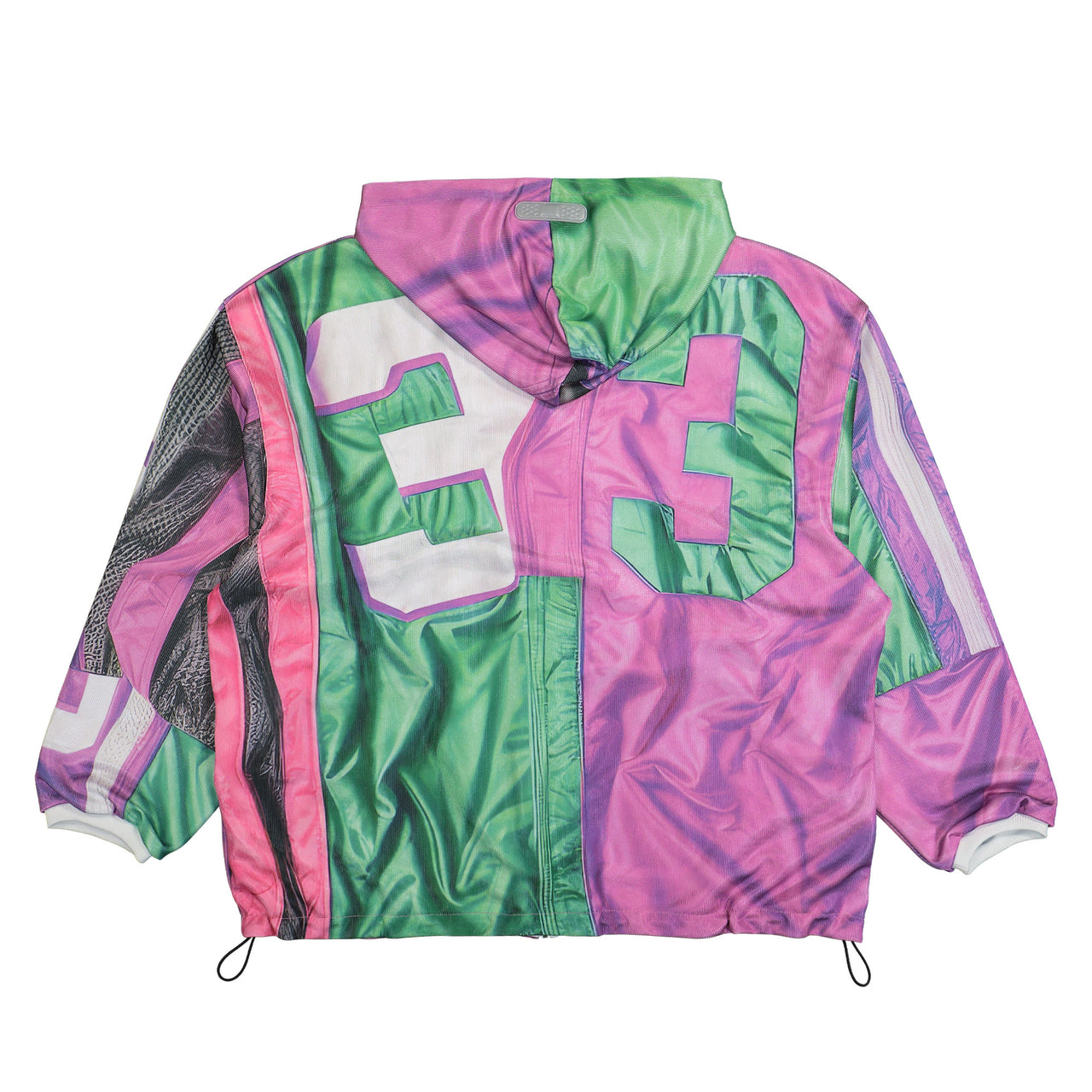 PDF Patchwork Hoodie Multicolor Detail view 1 | Gate