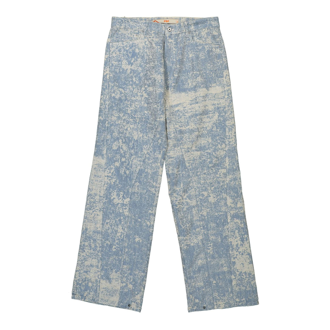 PDF Dust Pants Premium Denim Blue,Beige Detail view 1 | Gate