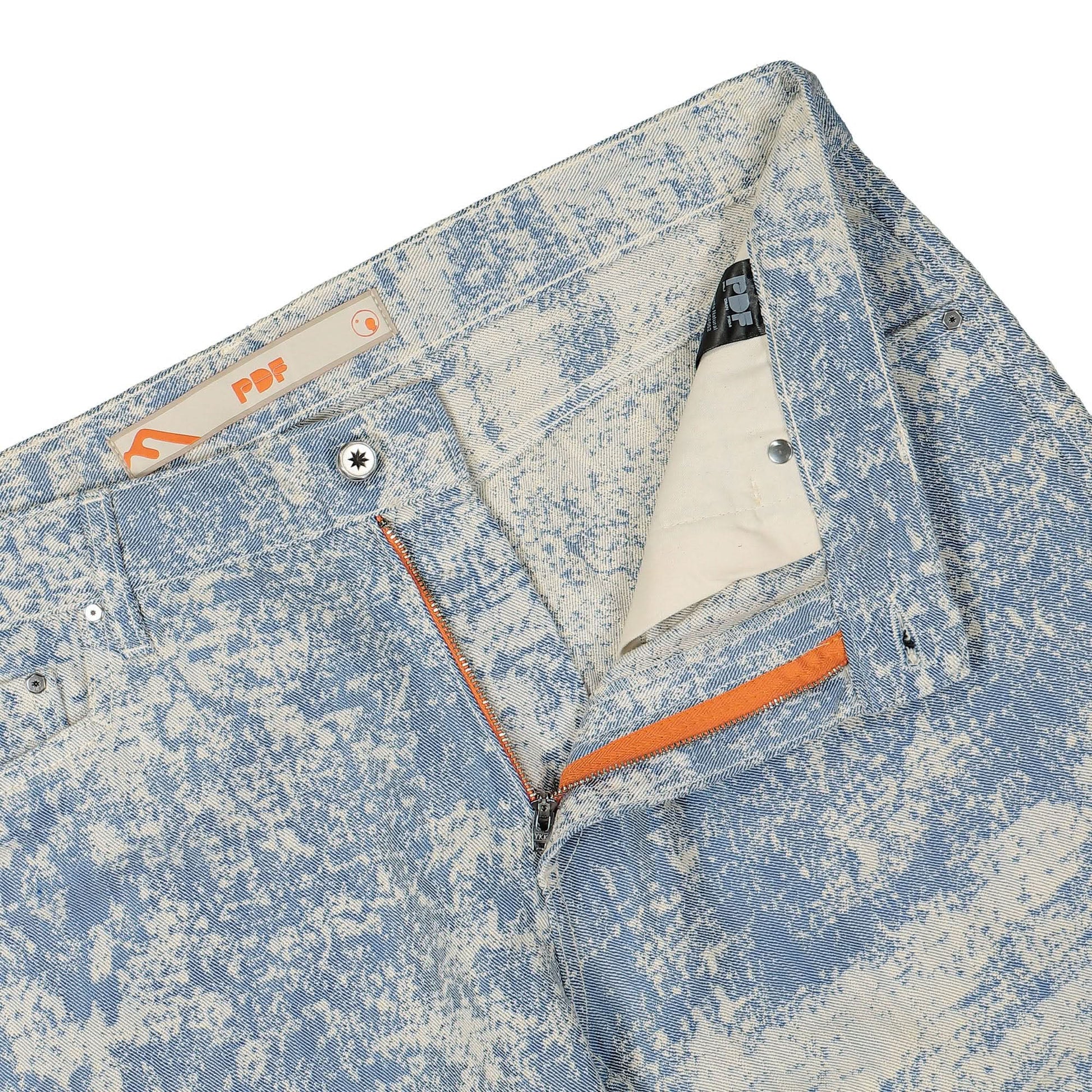 PDF Dust Pants Premium Denim Blue,Beige Detail view 4 | Gate