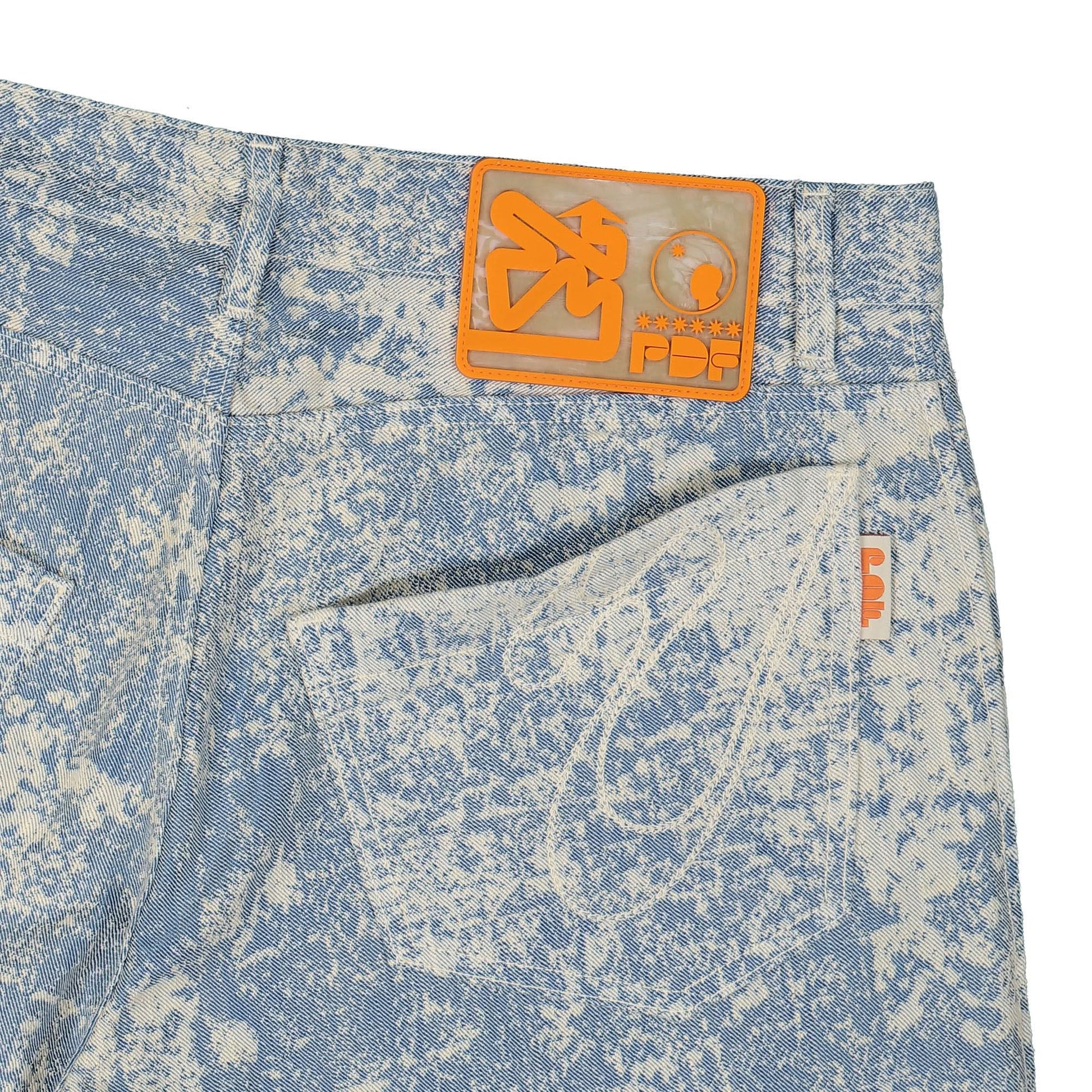 PDF Dust Pants Premium Denim Blue,Beige Detail view 5 | Gate