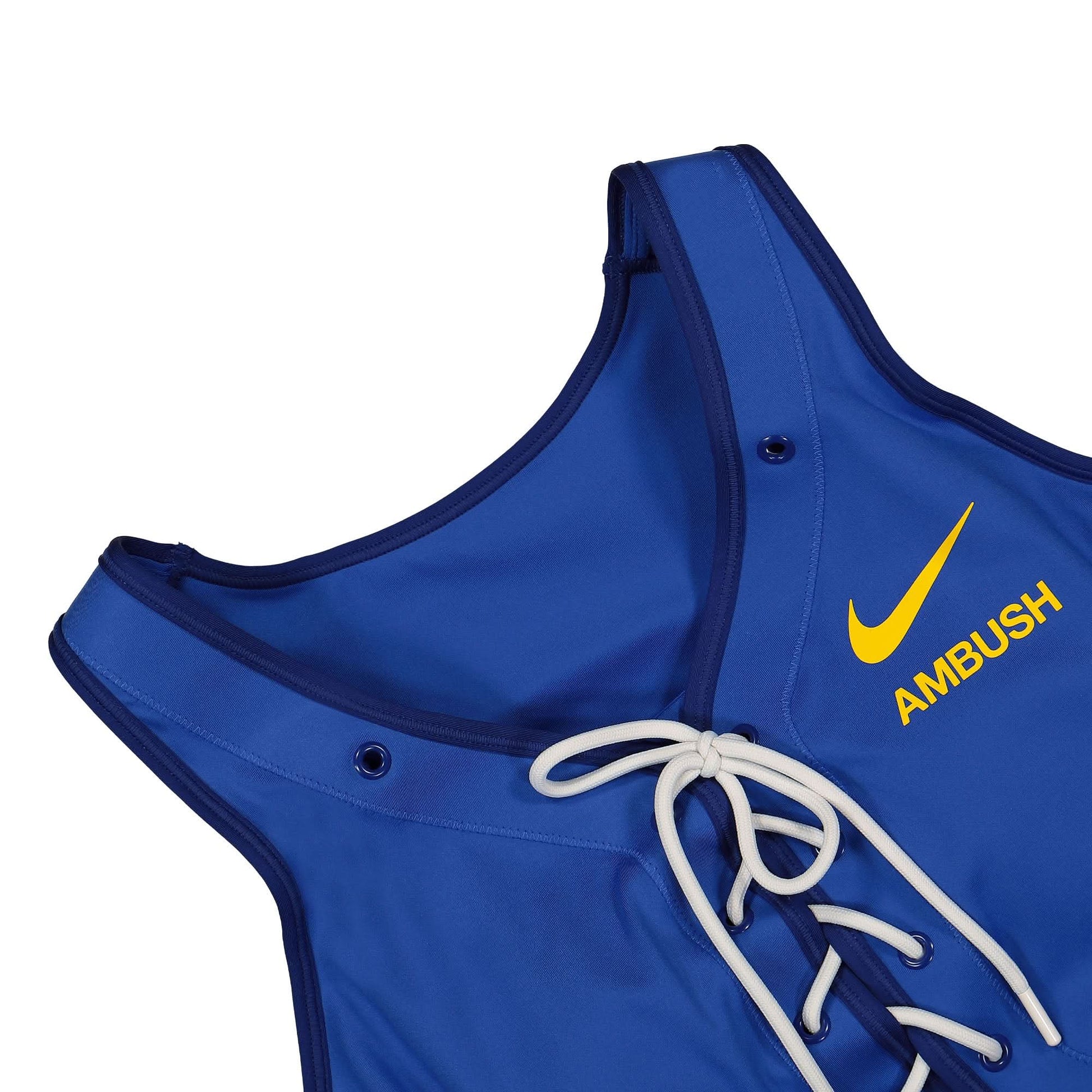 Nike Wmns NRG Lux Bra Blue Detail view 3 | Gate