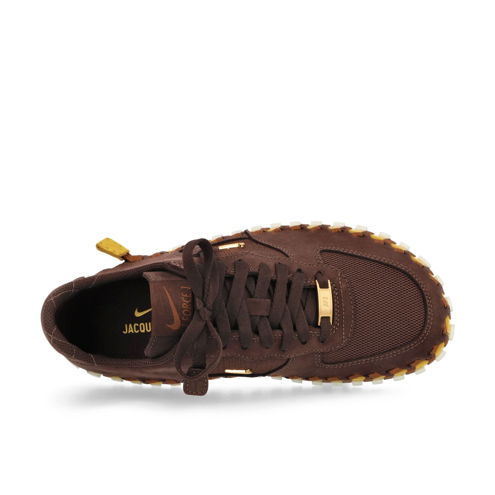 Nike J Force 1 Low Lx Sp Brown Sneaker Detail view 6 | Gate