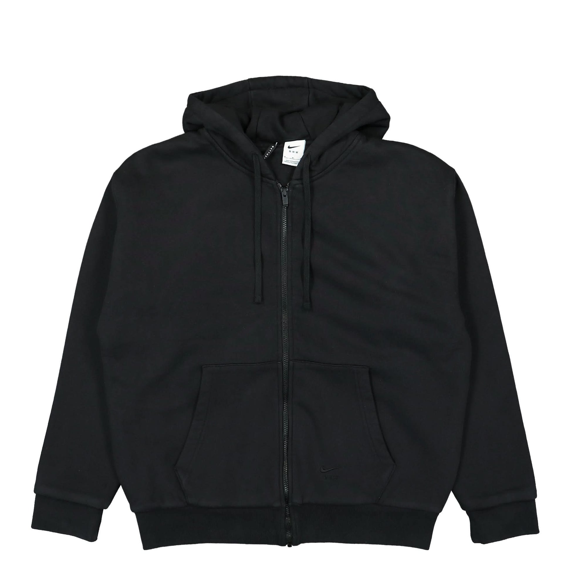 Nike NRG Full-Zip Fleece Hoodie Black Detail view 1 | Gate