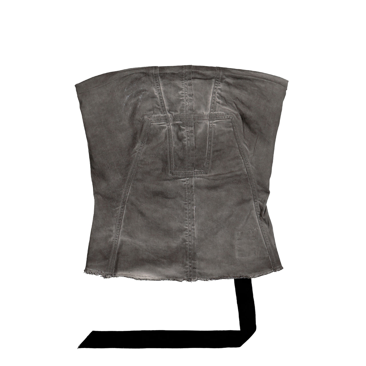 Rick Owens Bustier Top Grey Detail view 1 | Gate