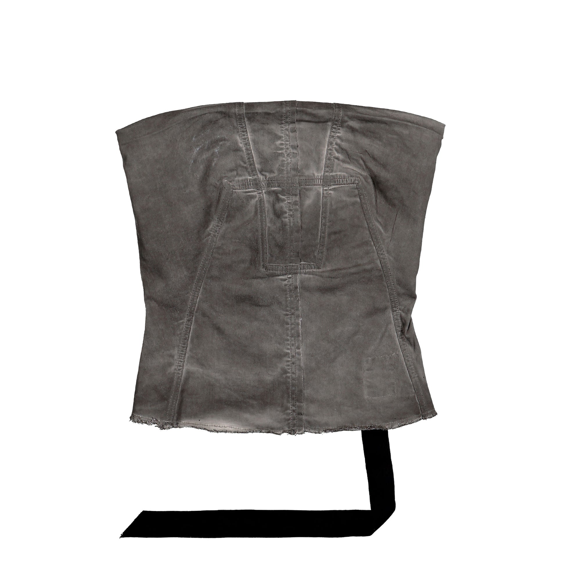 Rick Owens Bustier Top Grey Detail view 1 | Gate