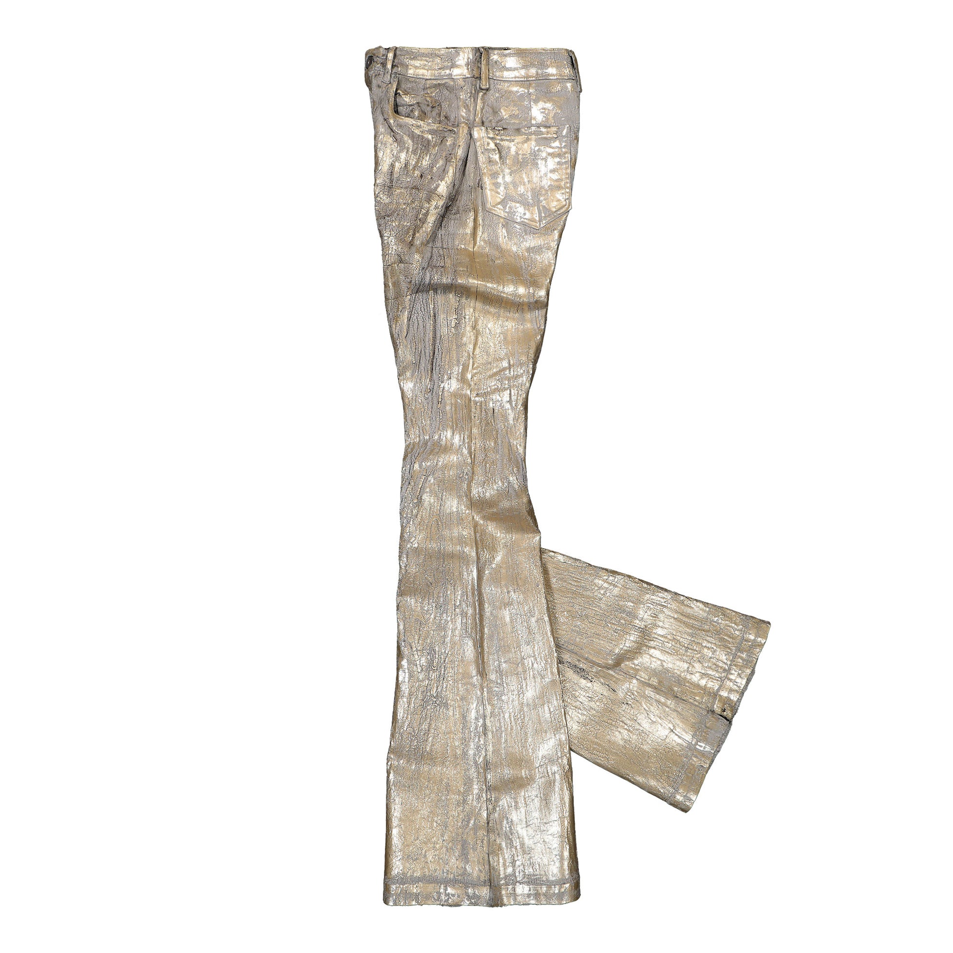 Rick Owens Bolan Bootcut Pant Gold Detail view 3 | Gate