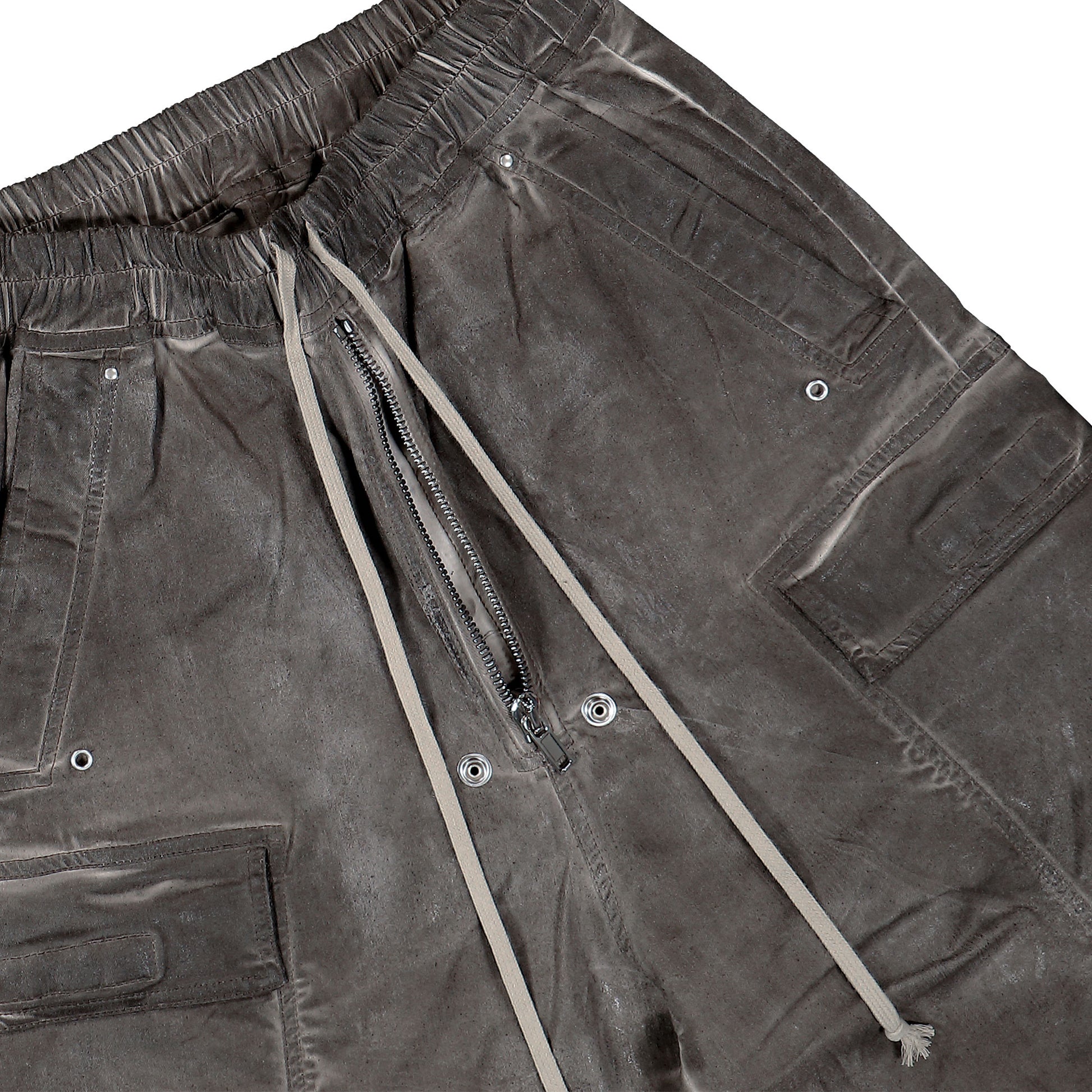 Rick Owens Double Cargo Jumbo Belas Grey Detail view 5 | Gate