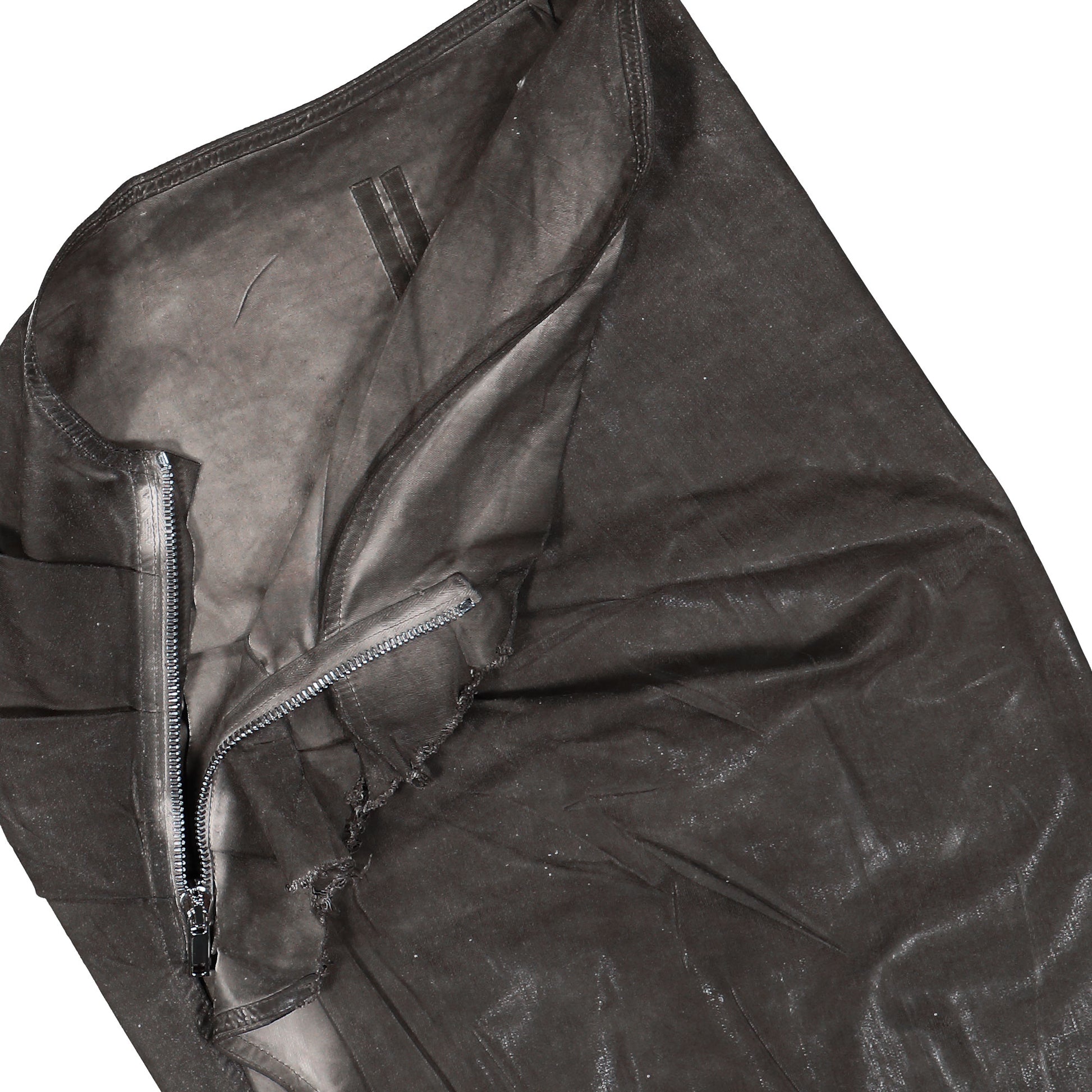 Rick Owens Soft EDFU Skirt Grey Detail view 7 | Gate