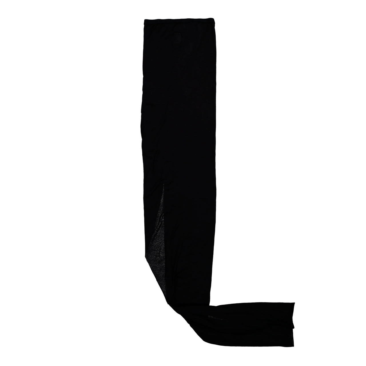 Rick Owens DRKSHDW Soft Edfu Skirt Black Skirts DS01F4337 BH 09 Detail View 1 | GATE