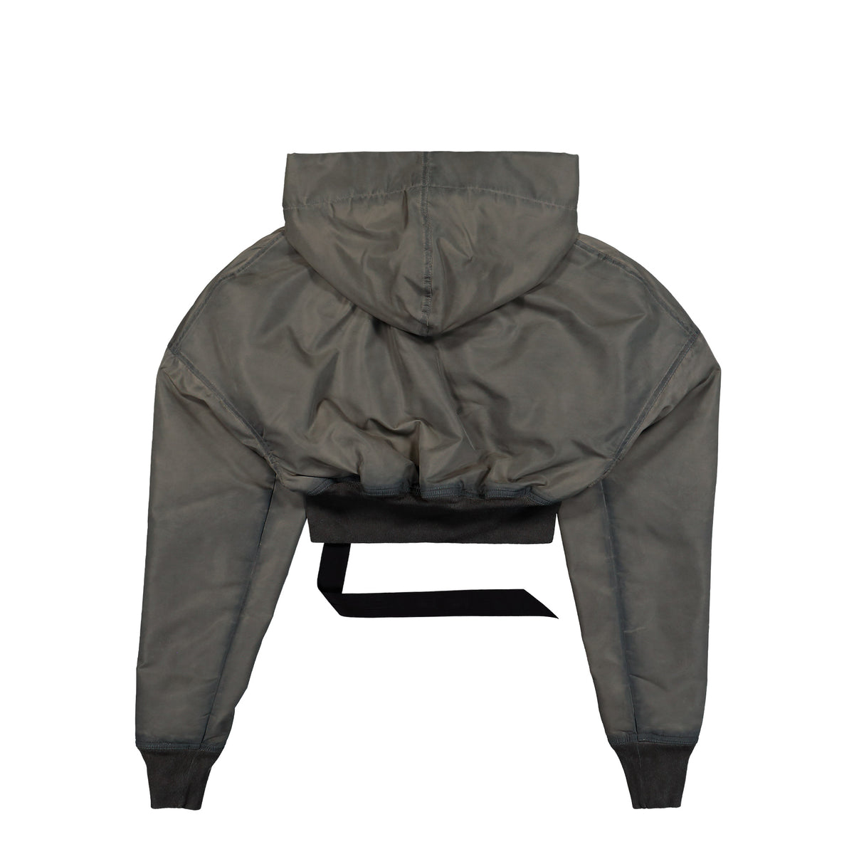 Rick Owens DRKSHDW Hooded Cropped Flight Dark Dust Jackets DS02F6722 NBFD 78 Detail View 1 | GATE