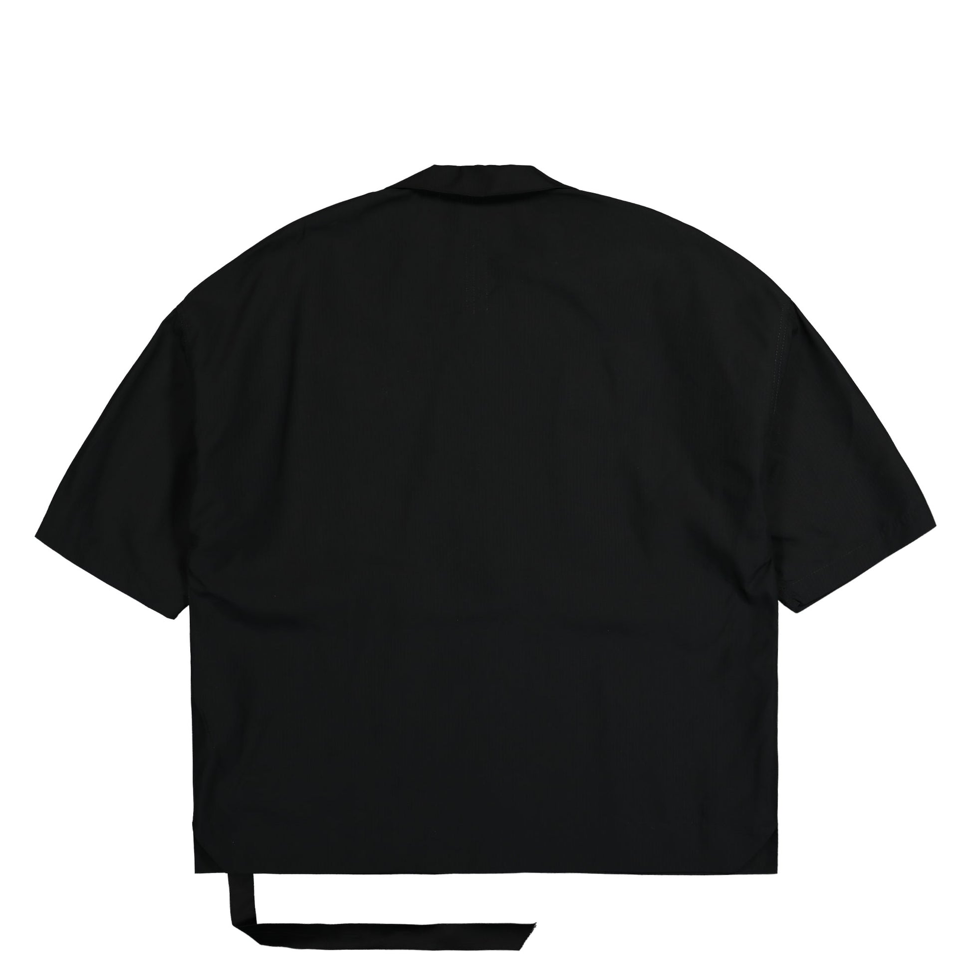 Rick Owens Magnum Tommy Shirt Black Detail view 2 | Gate