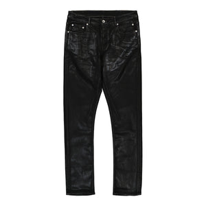 Rick Owens Detroit Cut Pants Black Detail view 1 | Gate