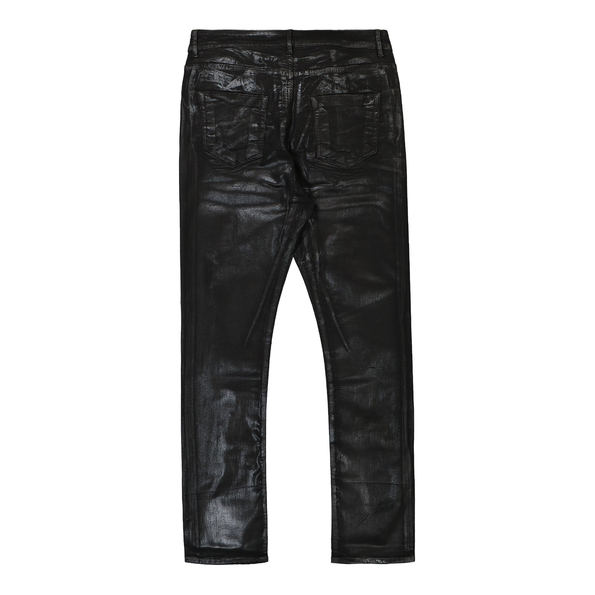 Rick Owens Detroit Cut Pants Black Detail view 2 | Gate