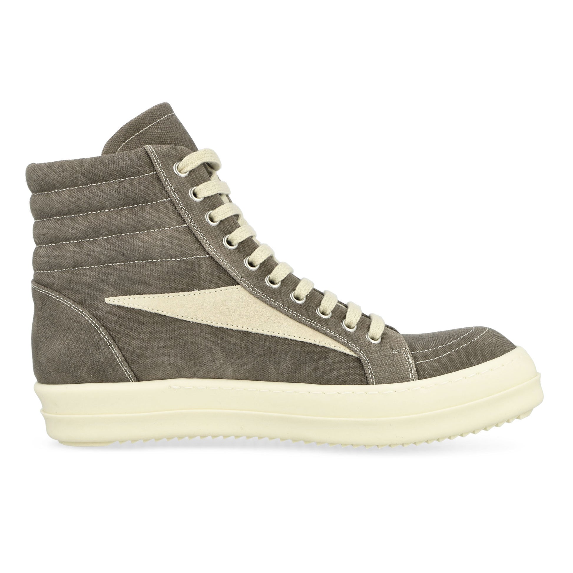 Rick Owens Vintage High Sneaks Grey Sneaker Detail view 3 | Gate