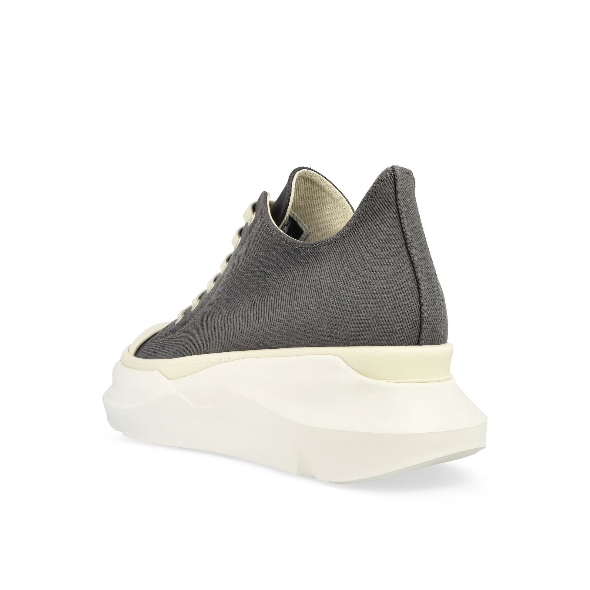 Rick Owens Abstract Low Sneaks Grey Sneaker Detail view 4 | Gate