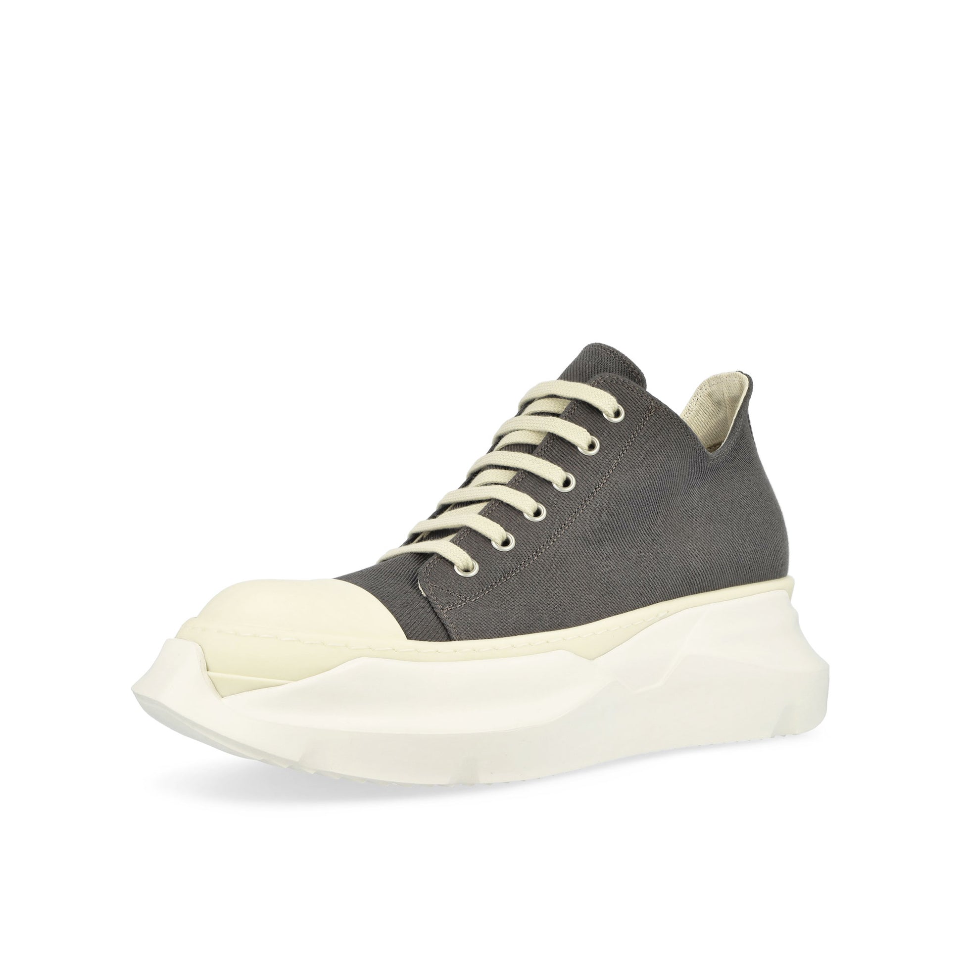 Rick Owens Abstract Low Sneaks Grey Sneaker Detail view 5 | Gate