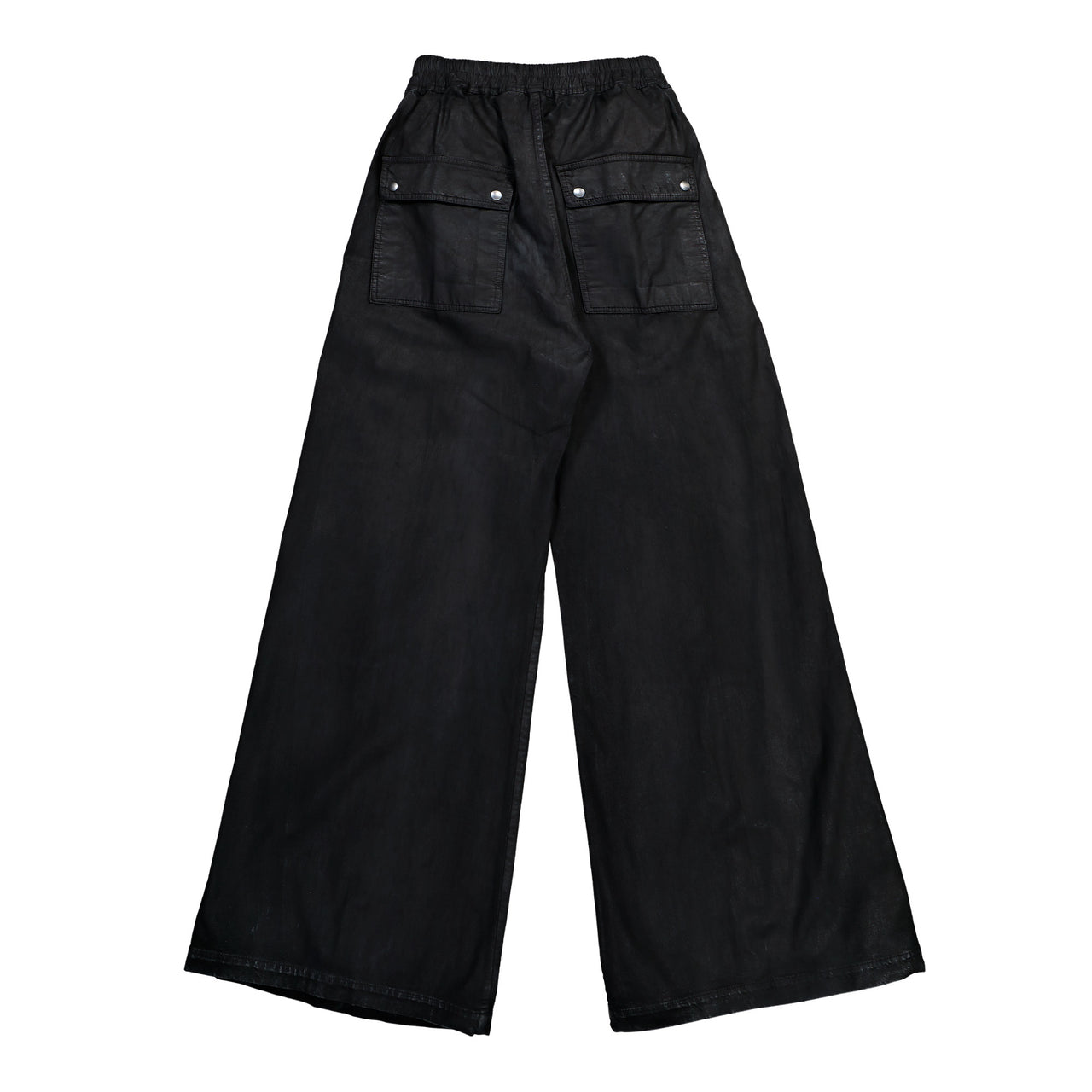 Rick Owens DRKSHDW Geth Belas Denim Pants Black Pants DU01F4378 DBK 09 Detail View 1 | GATE