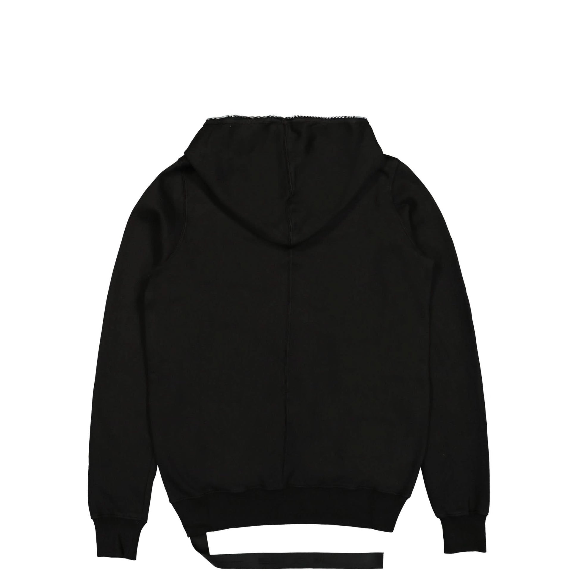 Rick Owens Gimp Hoodie Black Detail view 2 | Gate