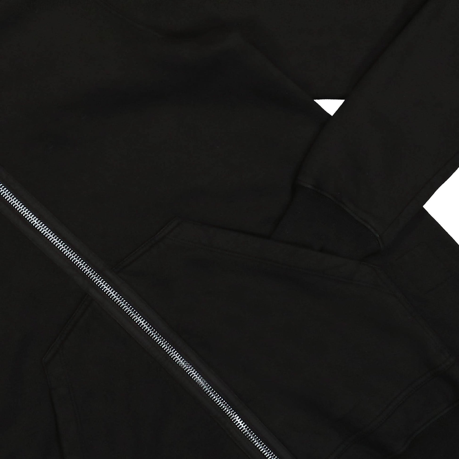 Rick Owens Gimp Hoodie Black Detail view 4 | Gate