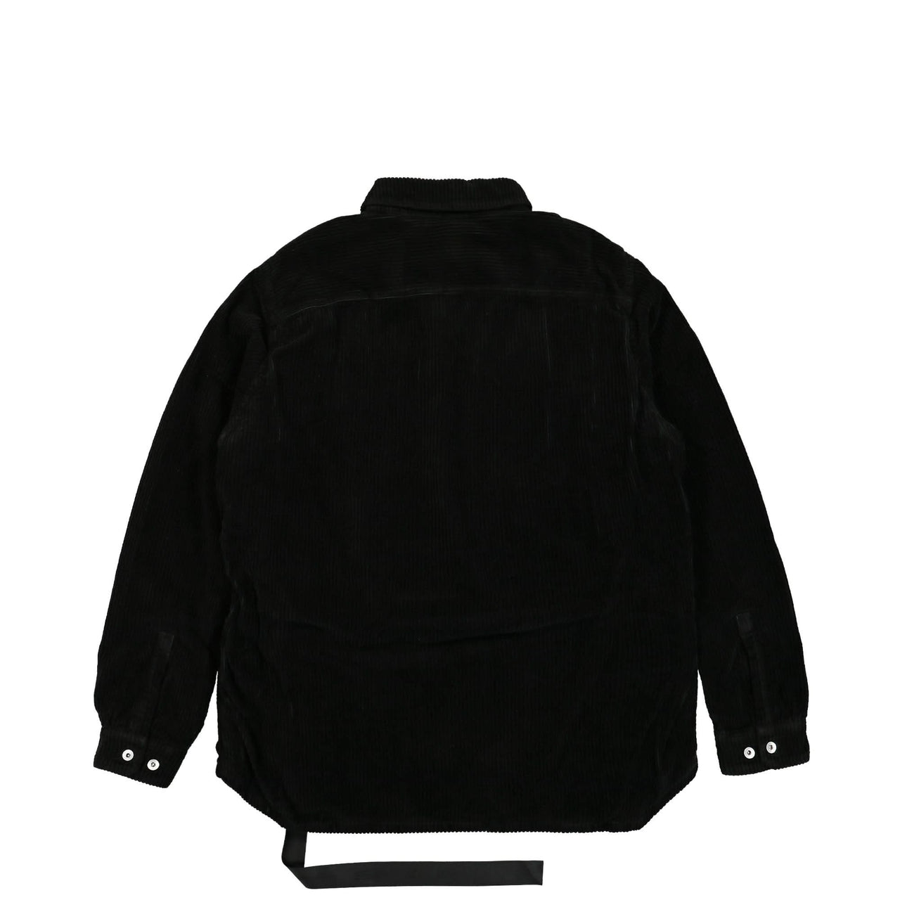 Rick Owens Corduroy Outershirt Black Detail view 1 | Gate